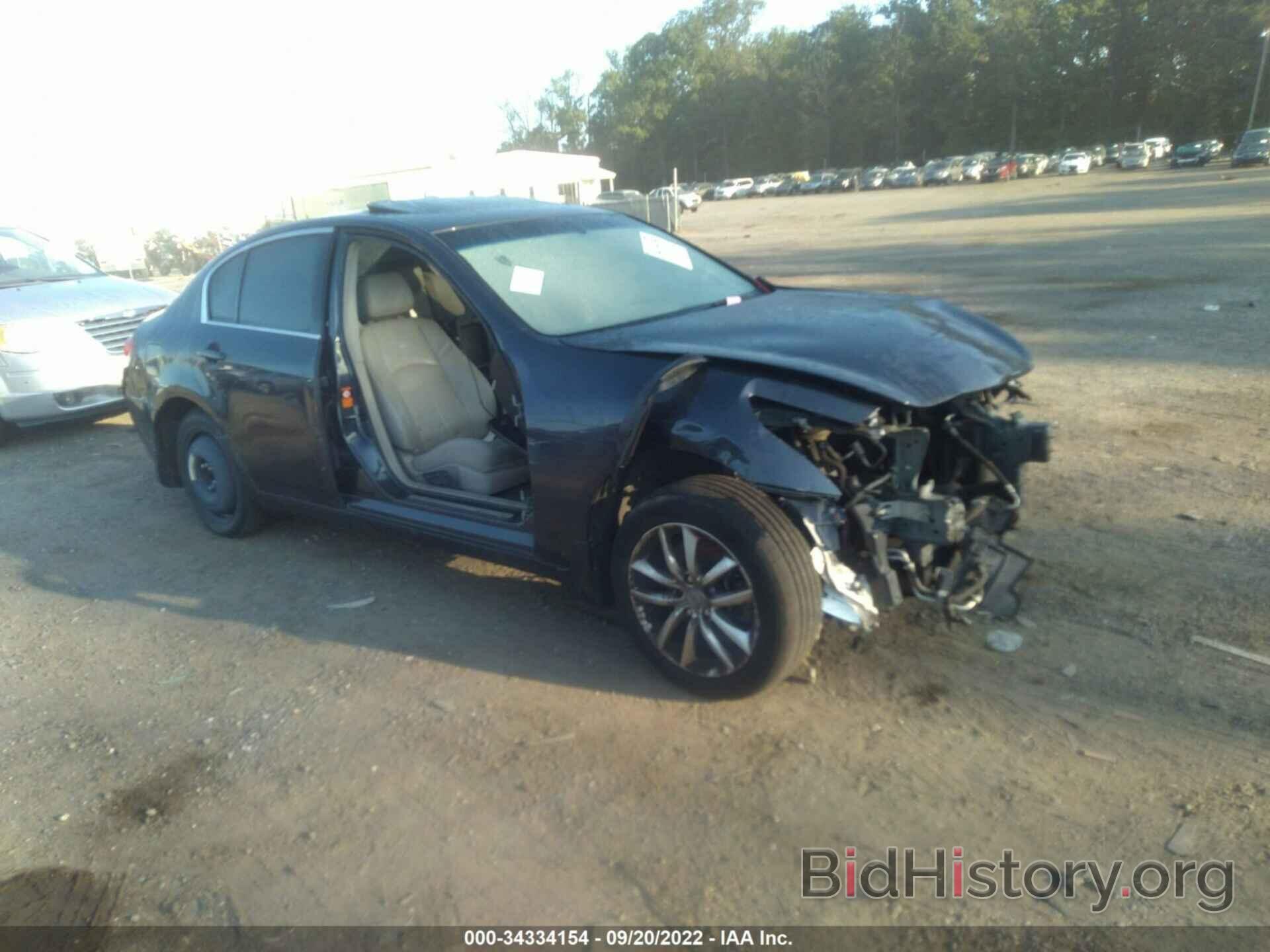 Photo JNKCV61F79M362013 - INFINITI G37 SEDAN 2009