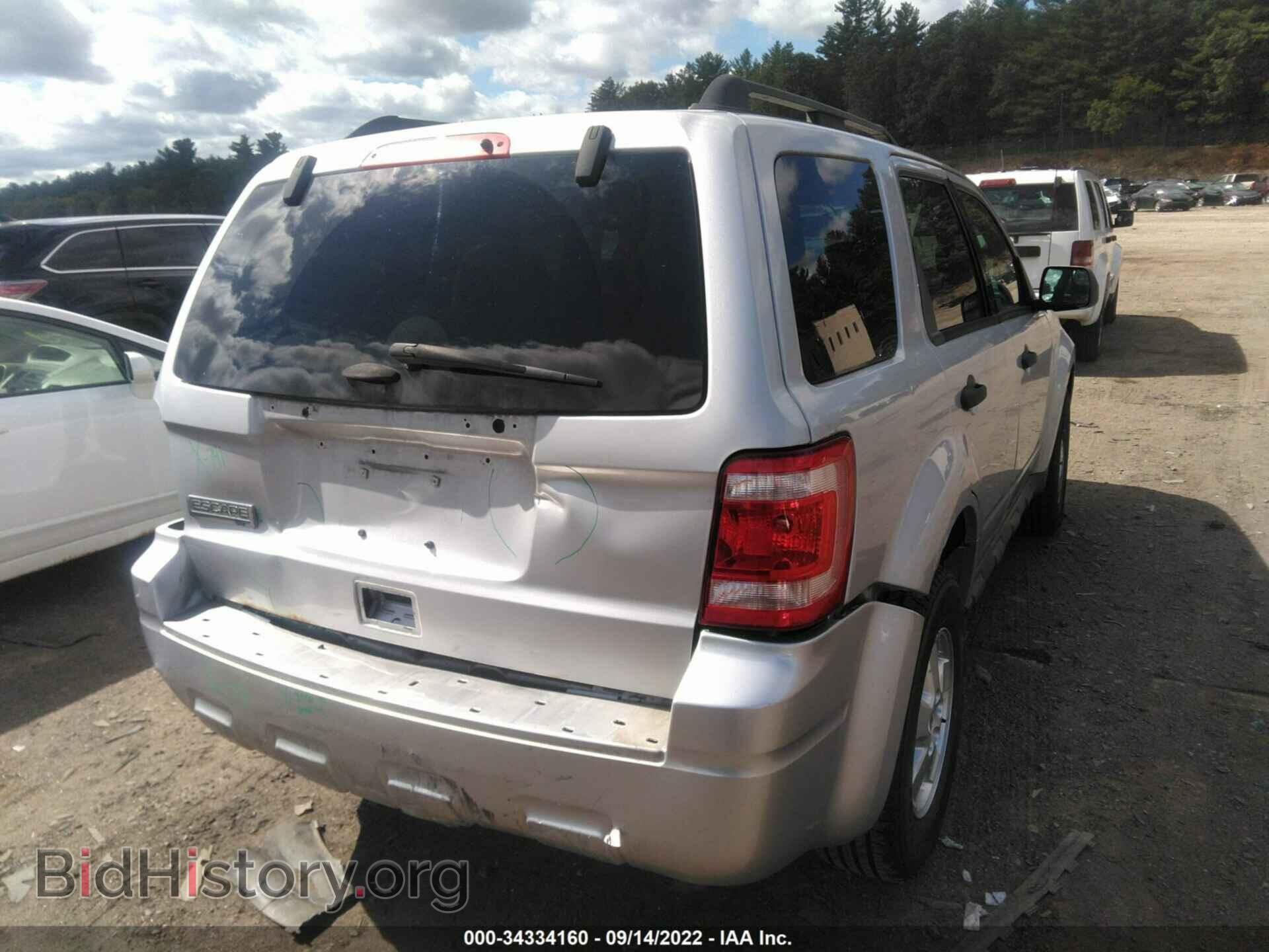 2011 FORD ESCAPE - VIN: 1FMCU9D72BKC35306 - Фото 4