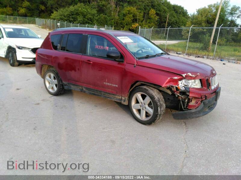 2012 Jeep COMPASS Limited (VIN 1C4NJDCB6CD616449) — photo 1 of 11, IAAI, damage: front end