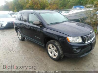 2011 Jeep COMPASS Latitude, темно-синий — VIN 1J4NF1FB7BD223581, IAAI