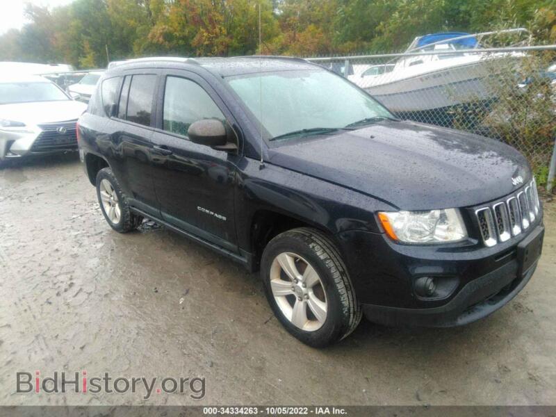 2011 Jeep COMPASS Latitude (VIN 1J4NF1FB7BD223581) — фото 1 из 11, IAAI, повреждение: левая задняя часть