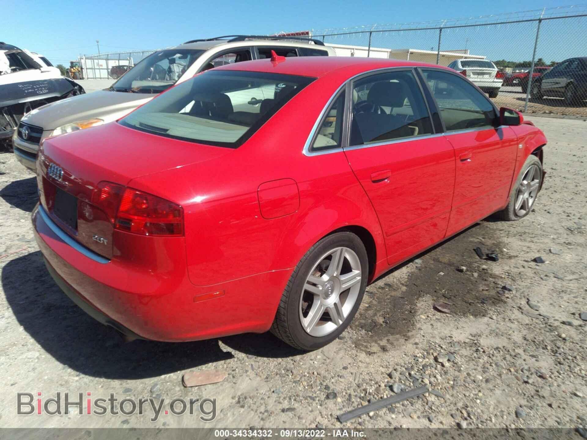 2007 AUDI A4 - VIN: WAUAF78E77A182020 - Фото 4