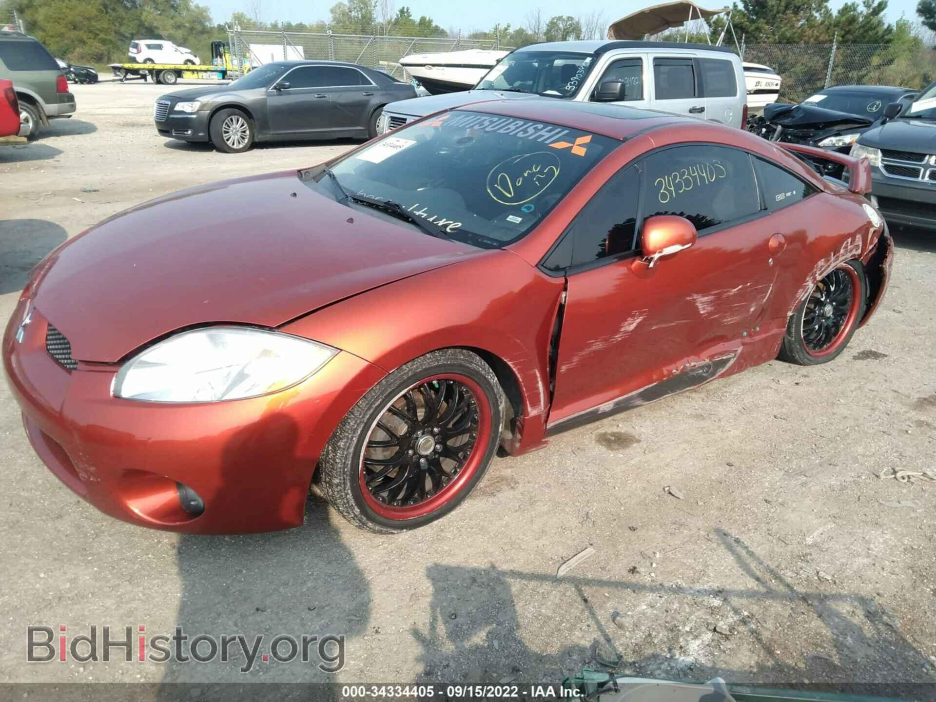 2008 MITSUBISHI ECLIPSE - VIN: 4A3AK64F58E034169 - Фото 2