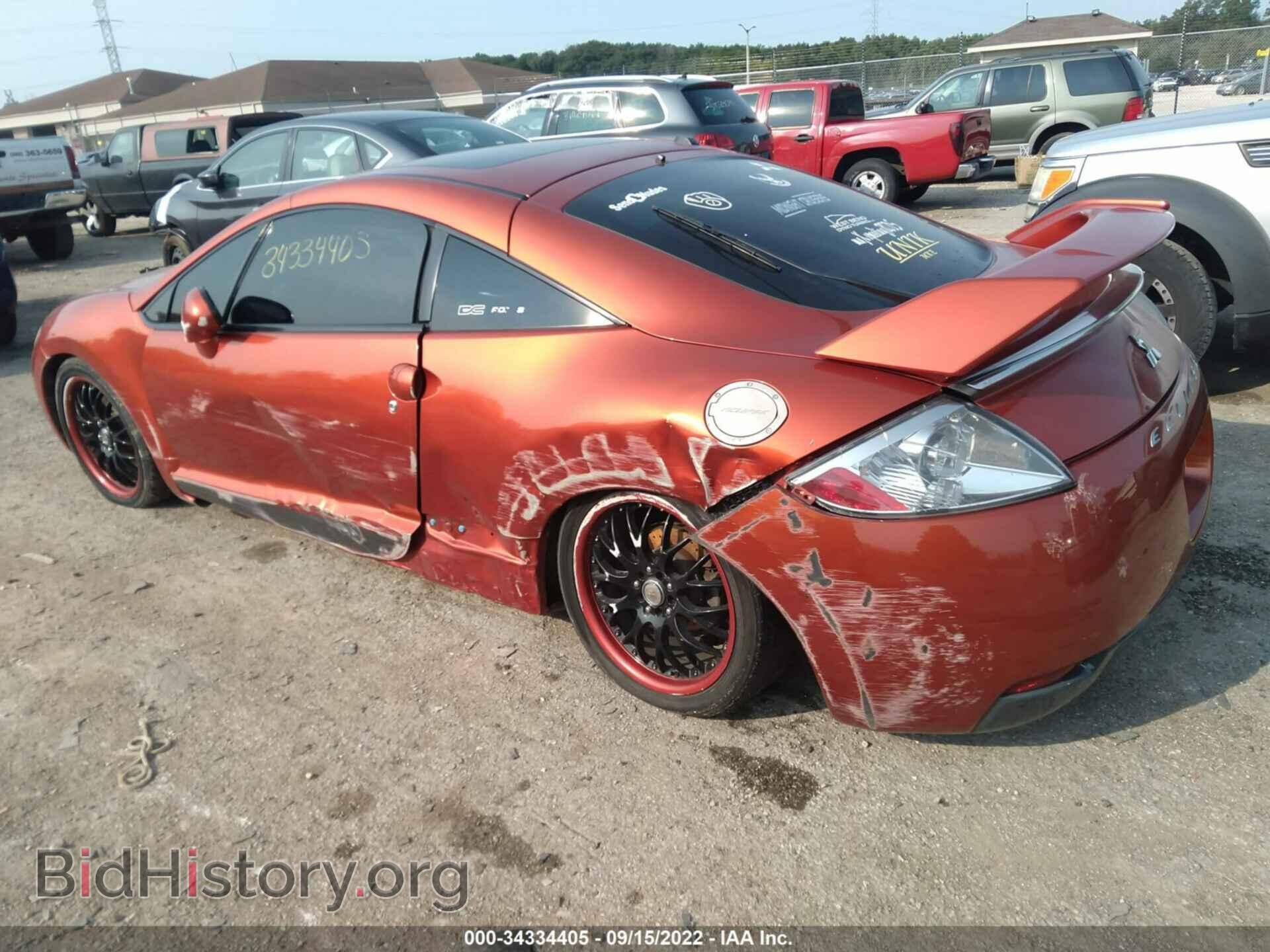 2008 MITSUBISHI ECLIPSE - VIN: 4A3AK64F58E034169 - Фото 3