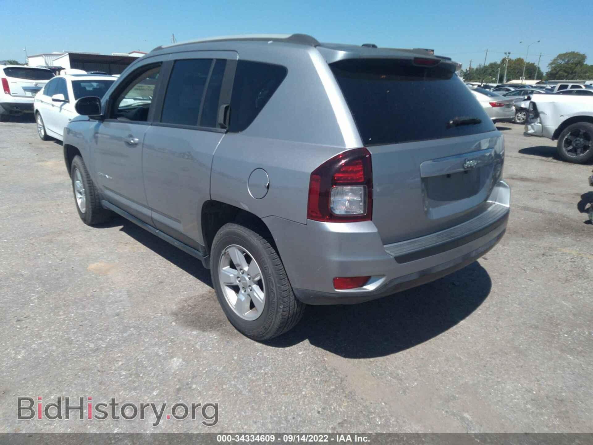 2016 JEEP COMPASS - VIN: 1C4NJCEA6GD734425 - Фото 3