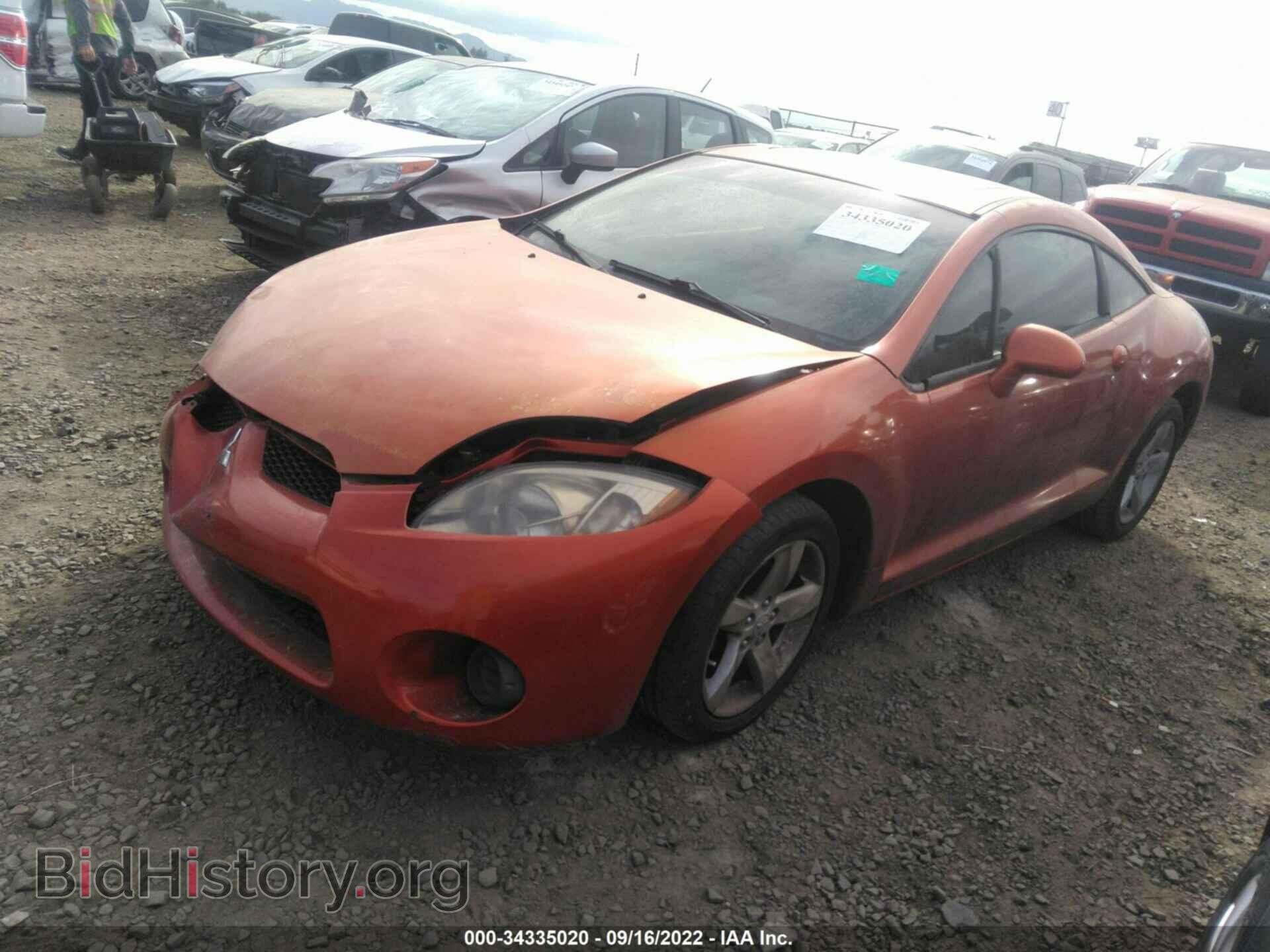2007 MITSUBISHI ECLIPSE - VIN: 4A3AK24F17E011172 - Фото 2