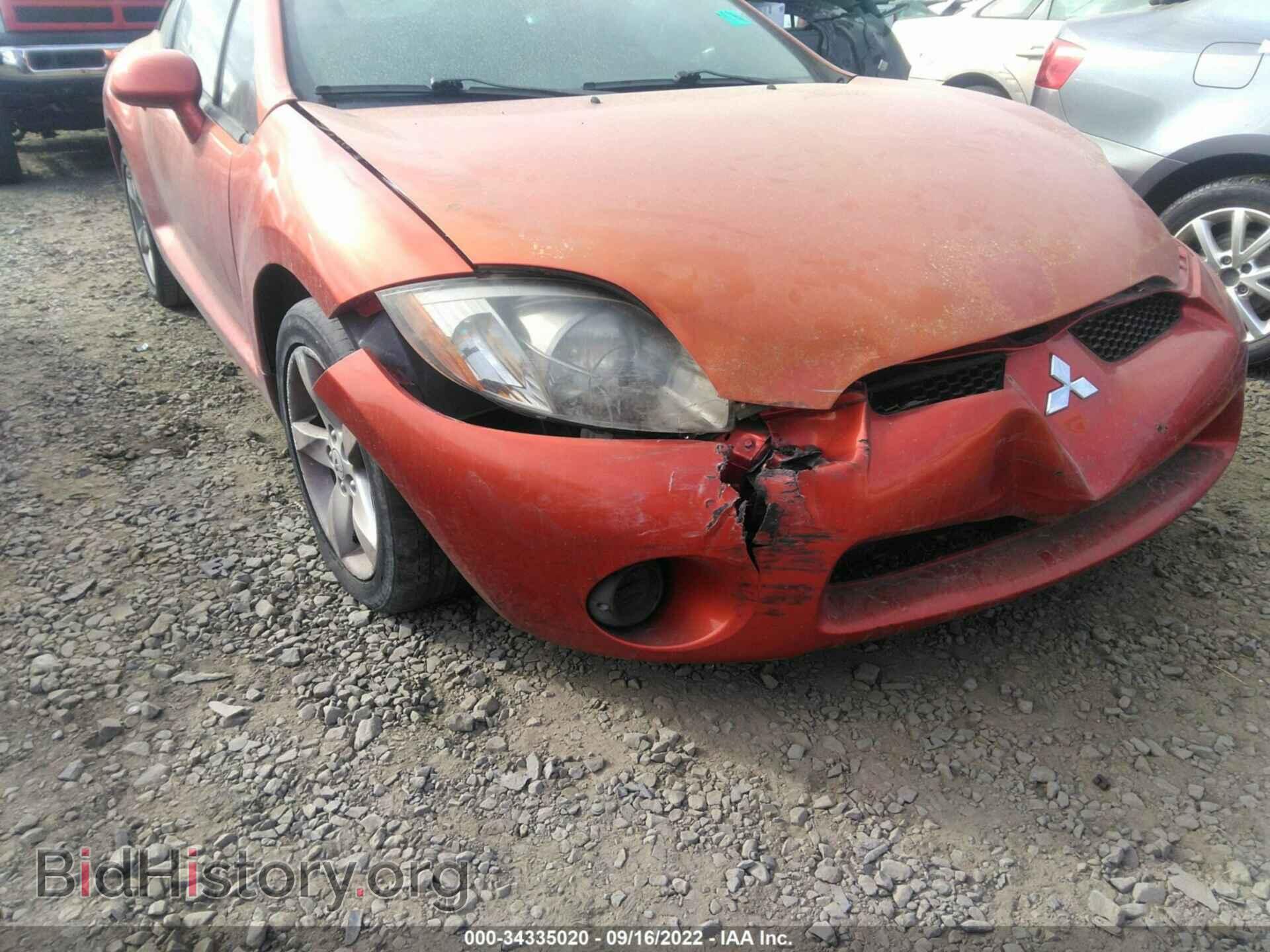 2007 MITSUBISHI ECLIPSE - VIN: 4A3AK24F17E011172 - Фото 6