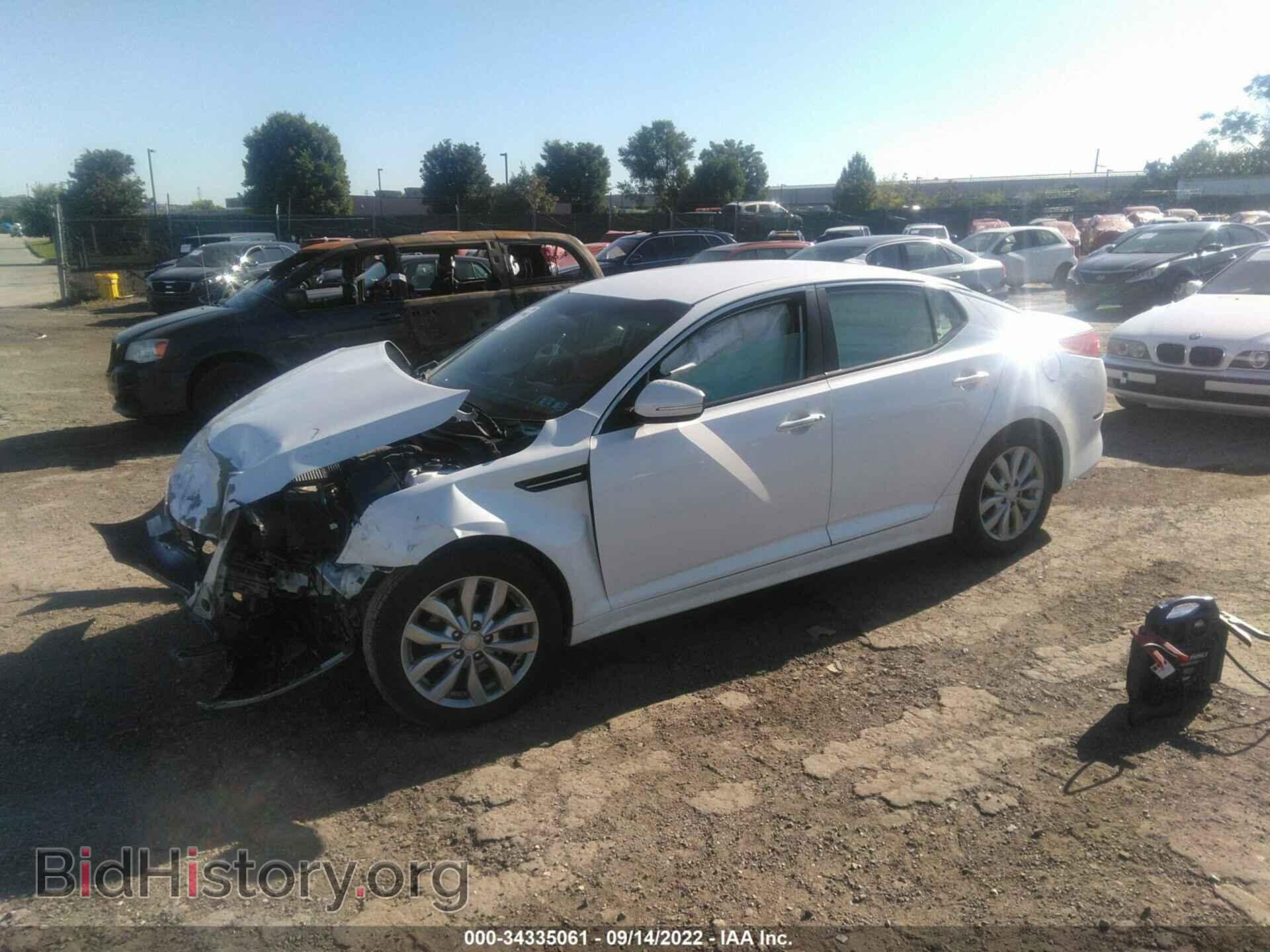 2014 KIA OPTIMA - VIN: 5XXGN4A72EG288032 - Фото 2