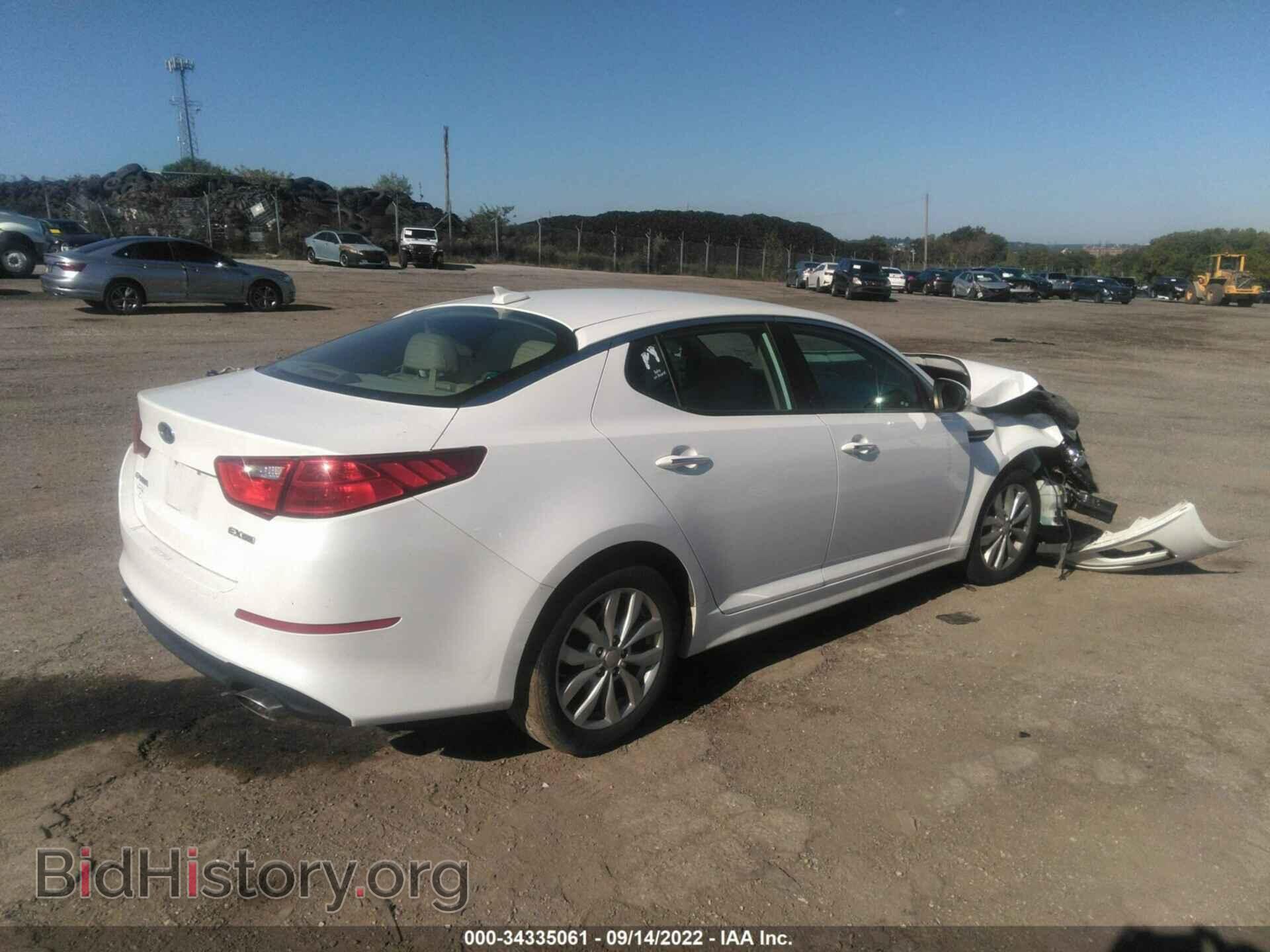 2014 KIA OPTIMA - VIN: 5XXGN4A72EG288032 - Фото 4