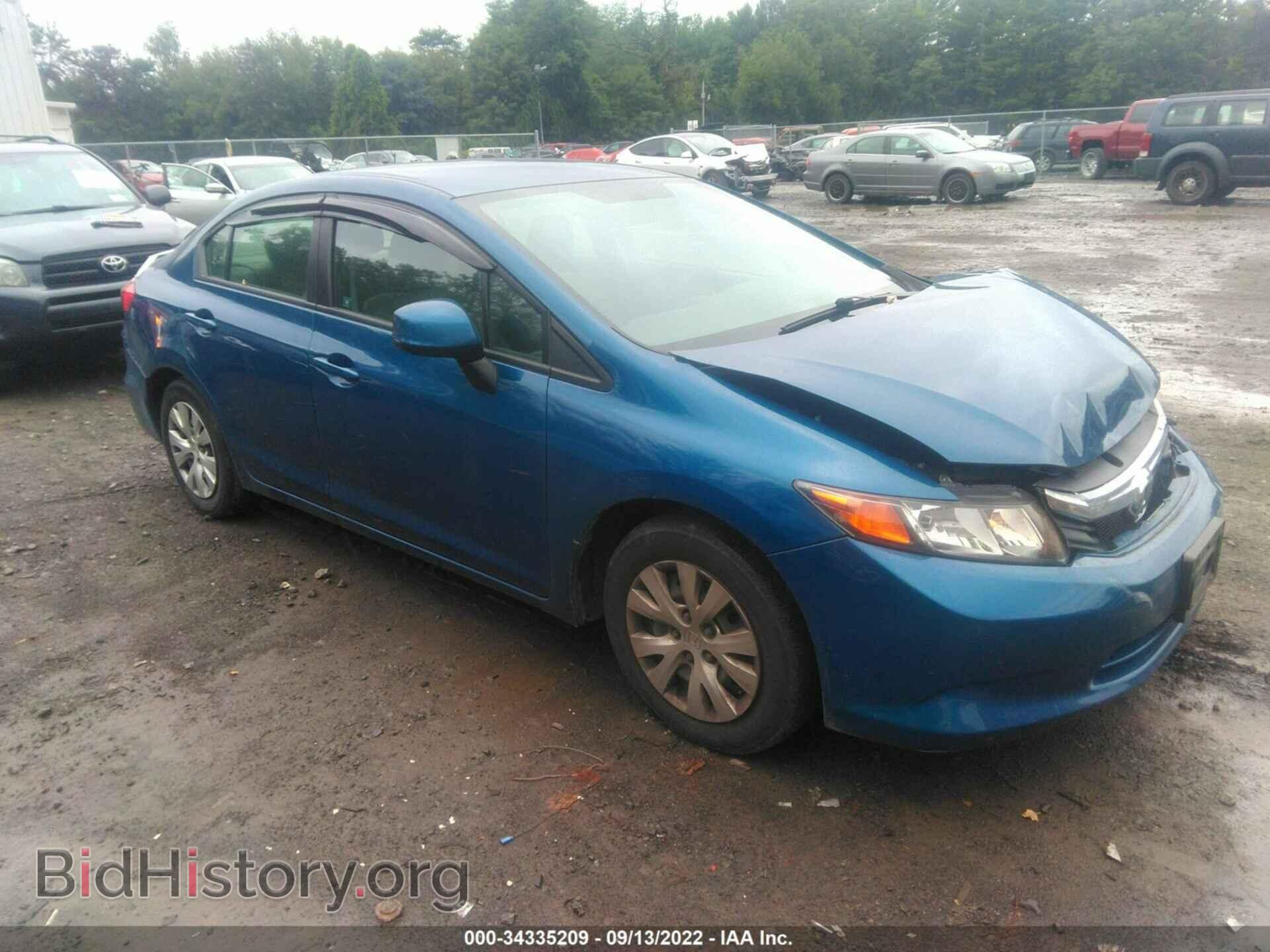 Фотография 2HGFB2F58CH579727 - HONDA CIVIC SDN 2012