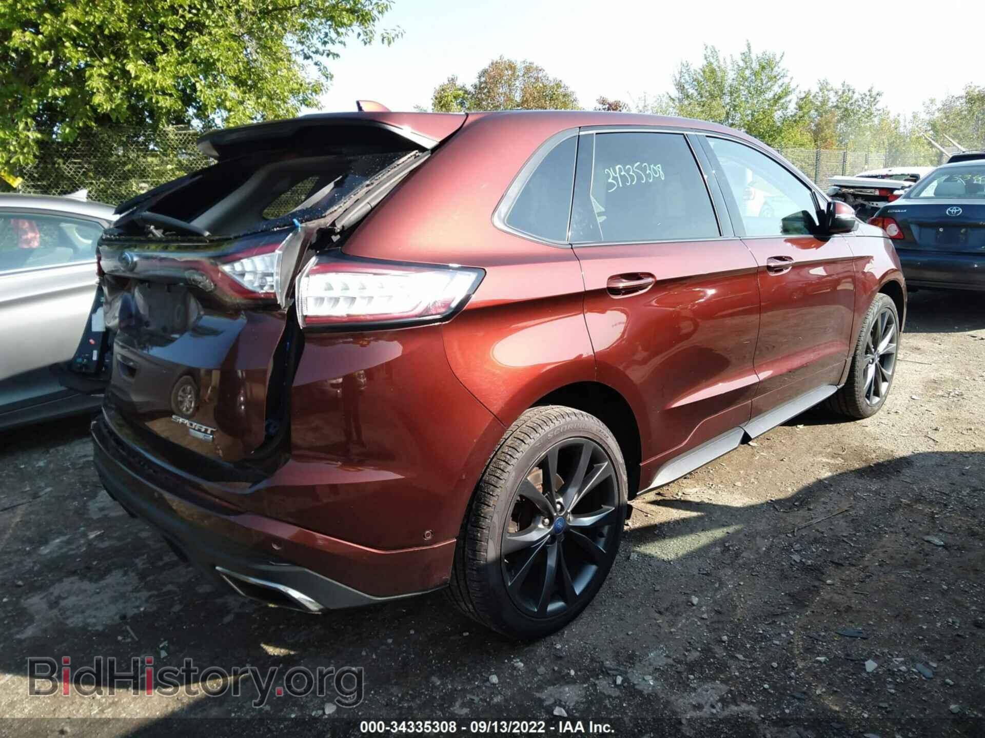 2015 FORD EDGE - VIN: 2FMTK4AP1FBB44766 - Photo 4