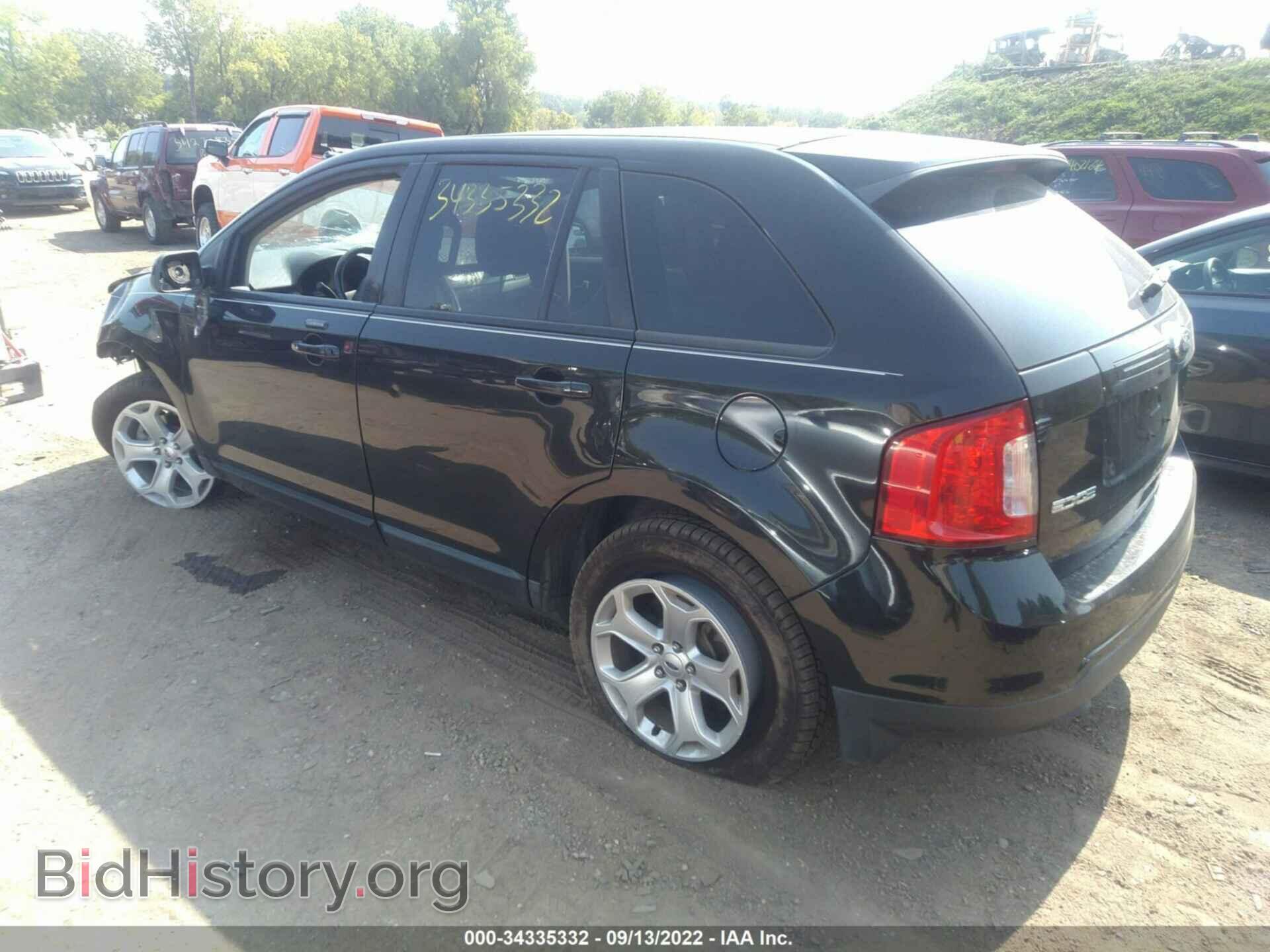 2014 FORD EDGE - VIN: 2FMDK3JC4EBB37921 - Фото 3