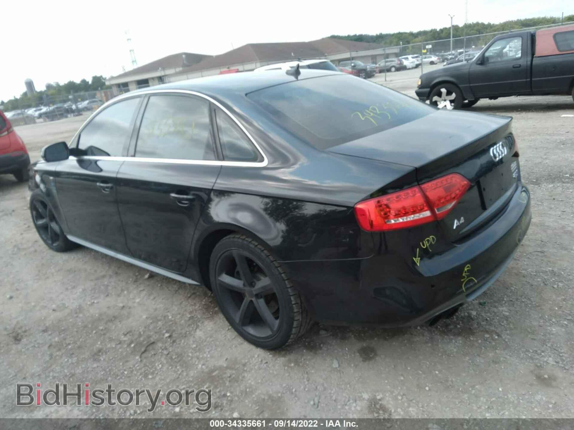 2012 AUDI A4 - VIN: WAUKFAFL3CN007611 - Фото 3