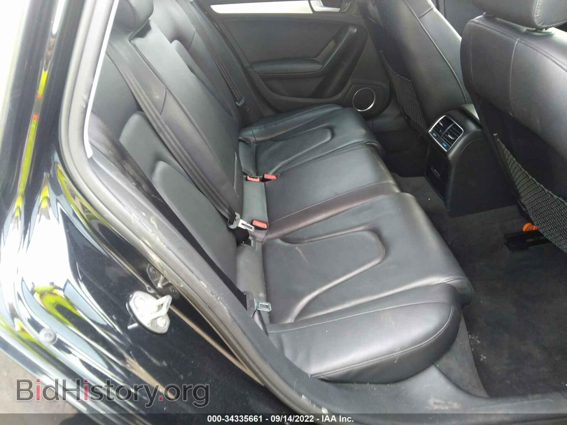 2012 AUDI A4 - VIN: WAUKFAFL3CN007611 - Фото 8