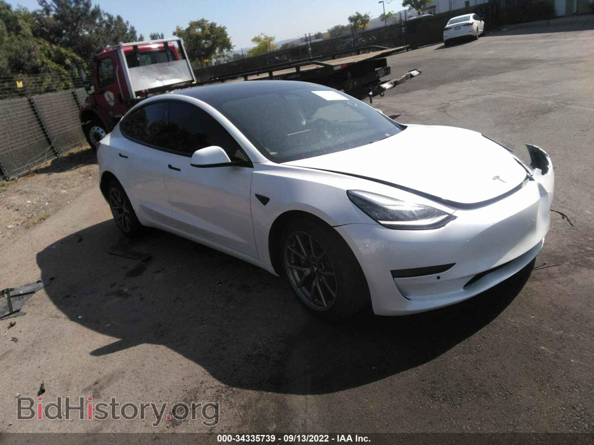 Photo 5YJ3E1EA0LF659272 - TESLA MODEL 3 2020