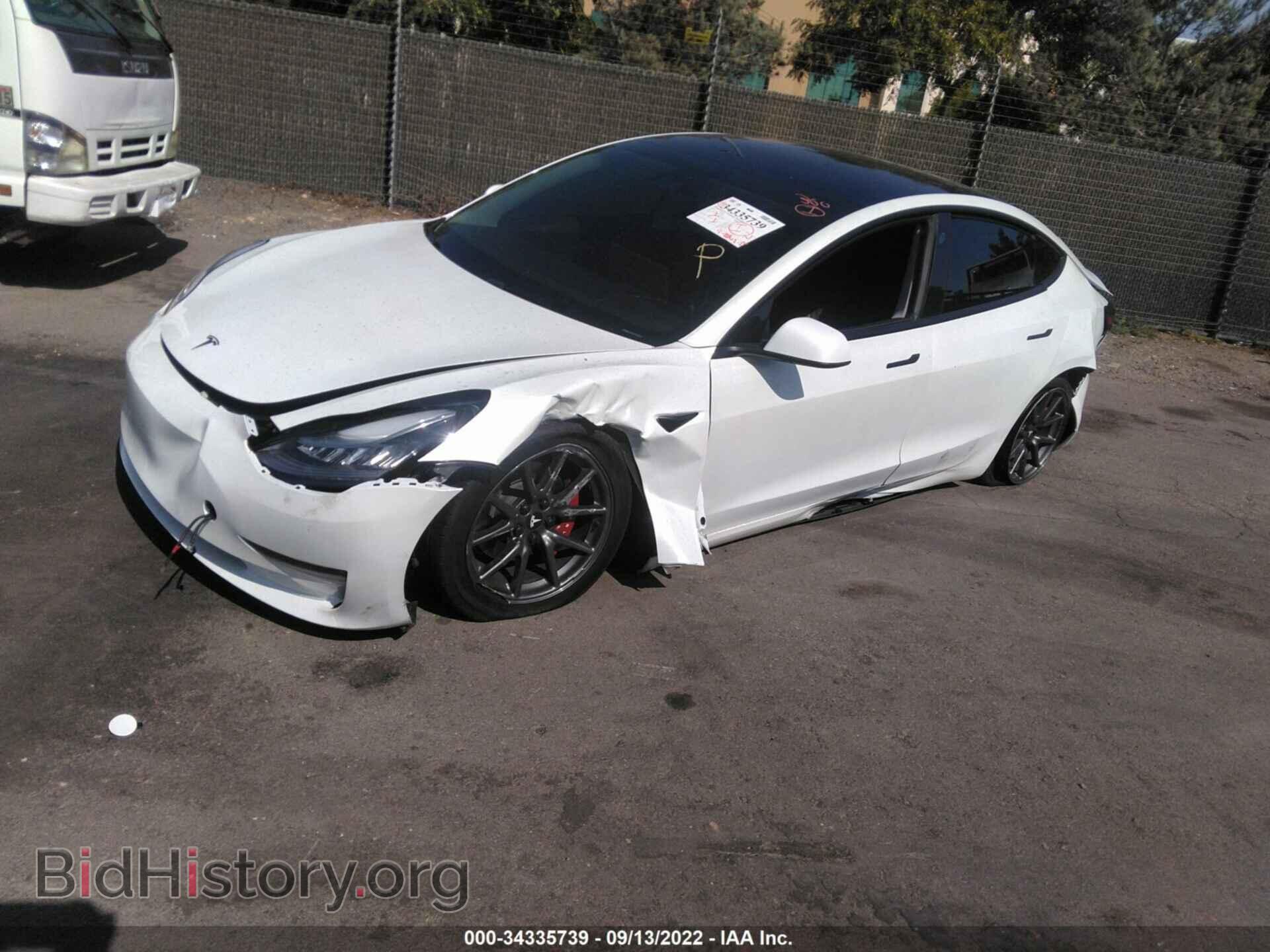 2020 TESLA MODEL 3 - VIN: 5YJ3E1EA0LF659272 - Фото 2