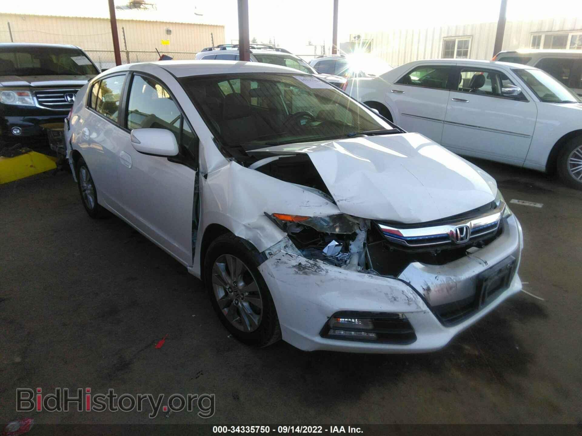 Фотография JHMZE2H72DS006476 - HONDA INSIGHT 2013