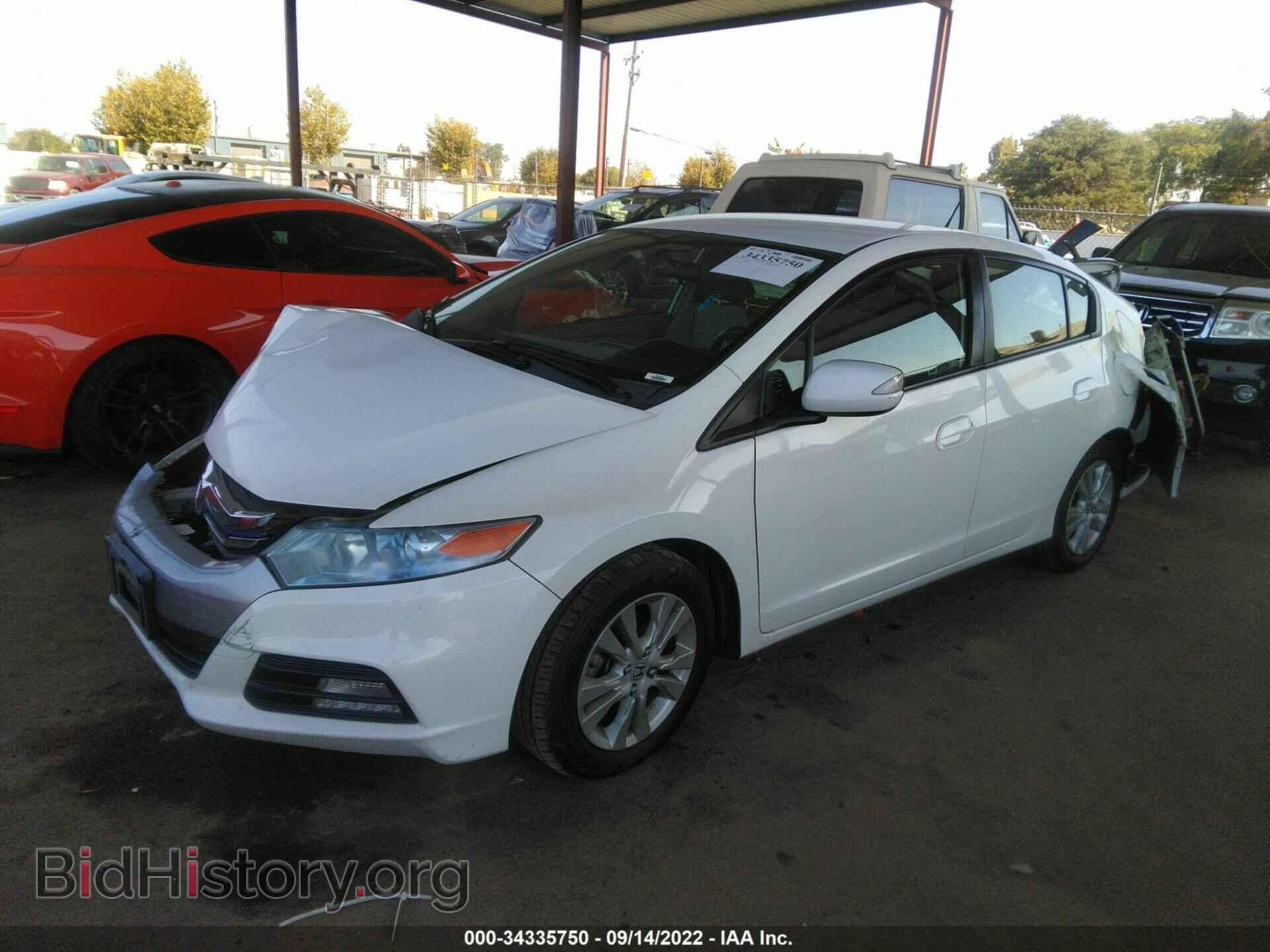 2013 HONDA INSIGHT - VIN: JHMZE2H72DS006476 - Фото 2