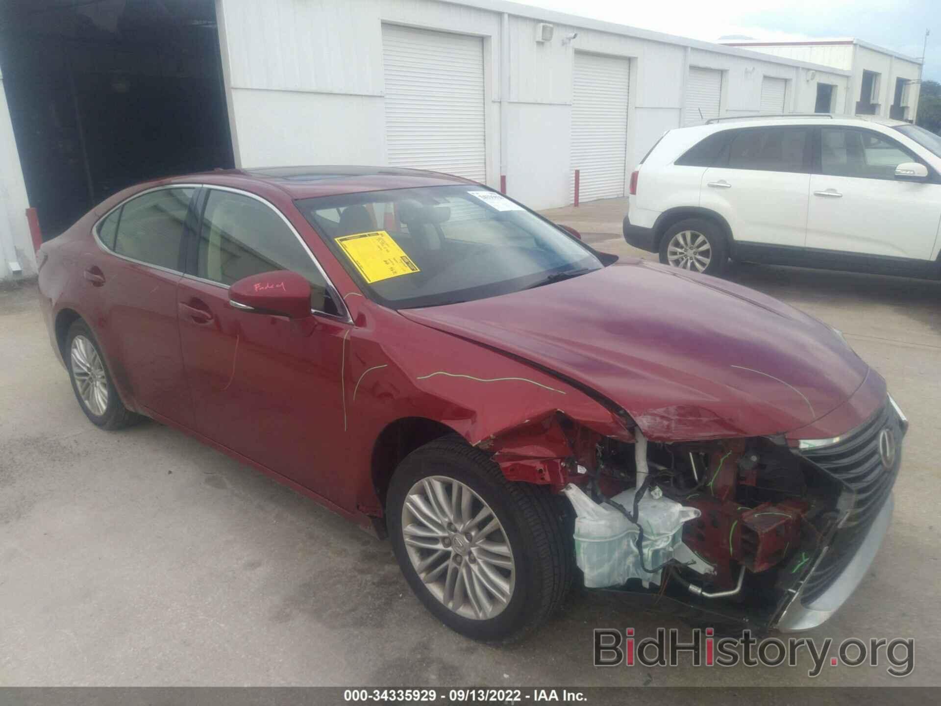 Photo JTHBK1GG9G2224781 - LEXUS ES 350 2016