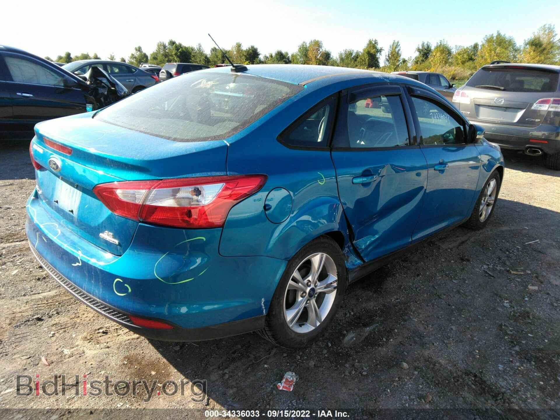 2013 FORD FOCUS - VIN: 1FADP3F28DL182340 - Фото 4