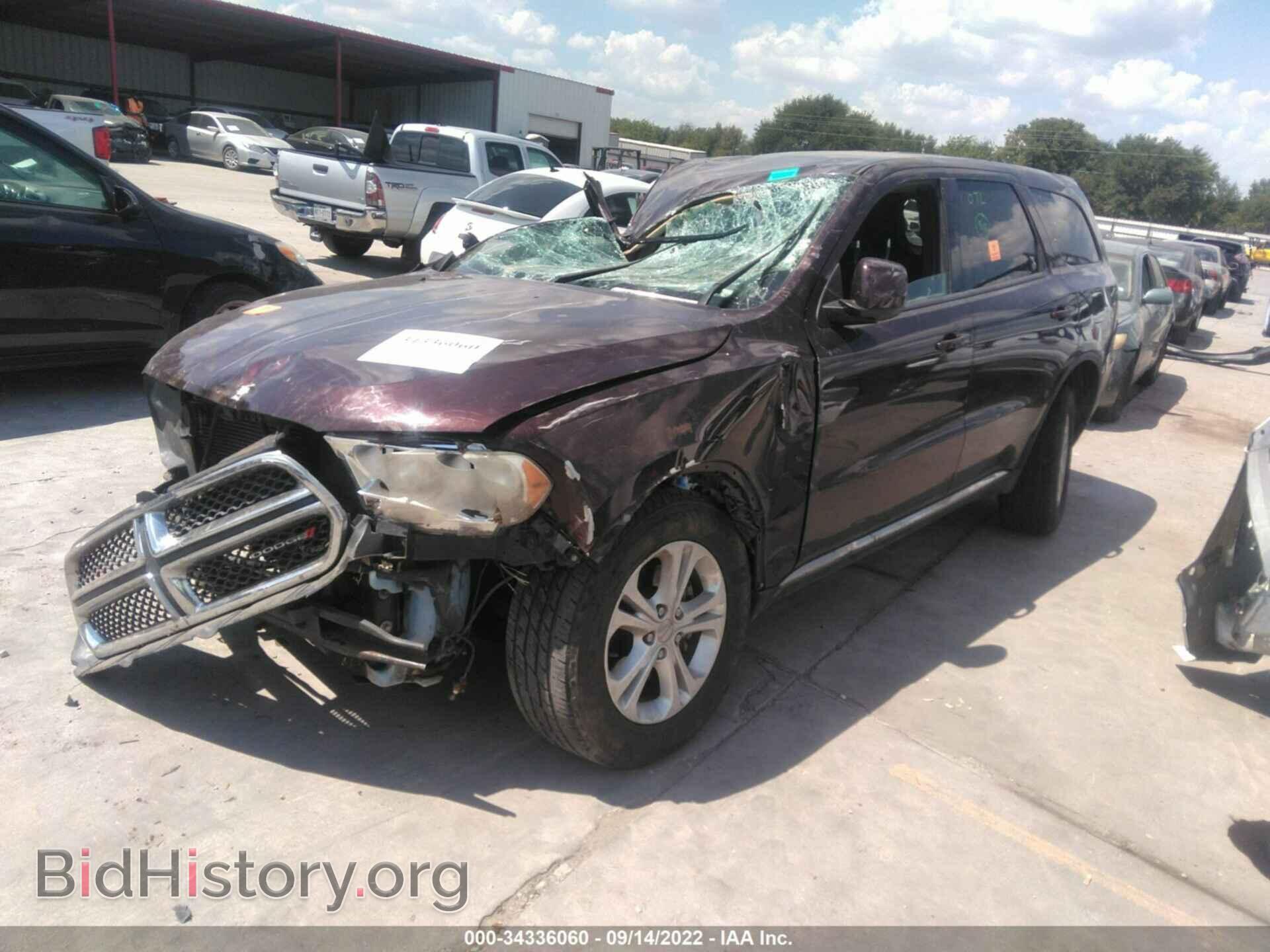 2012 DODGE DURANGO - VIN: 1C4RDHAGXCC291678 - Photo 2