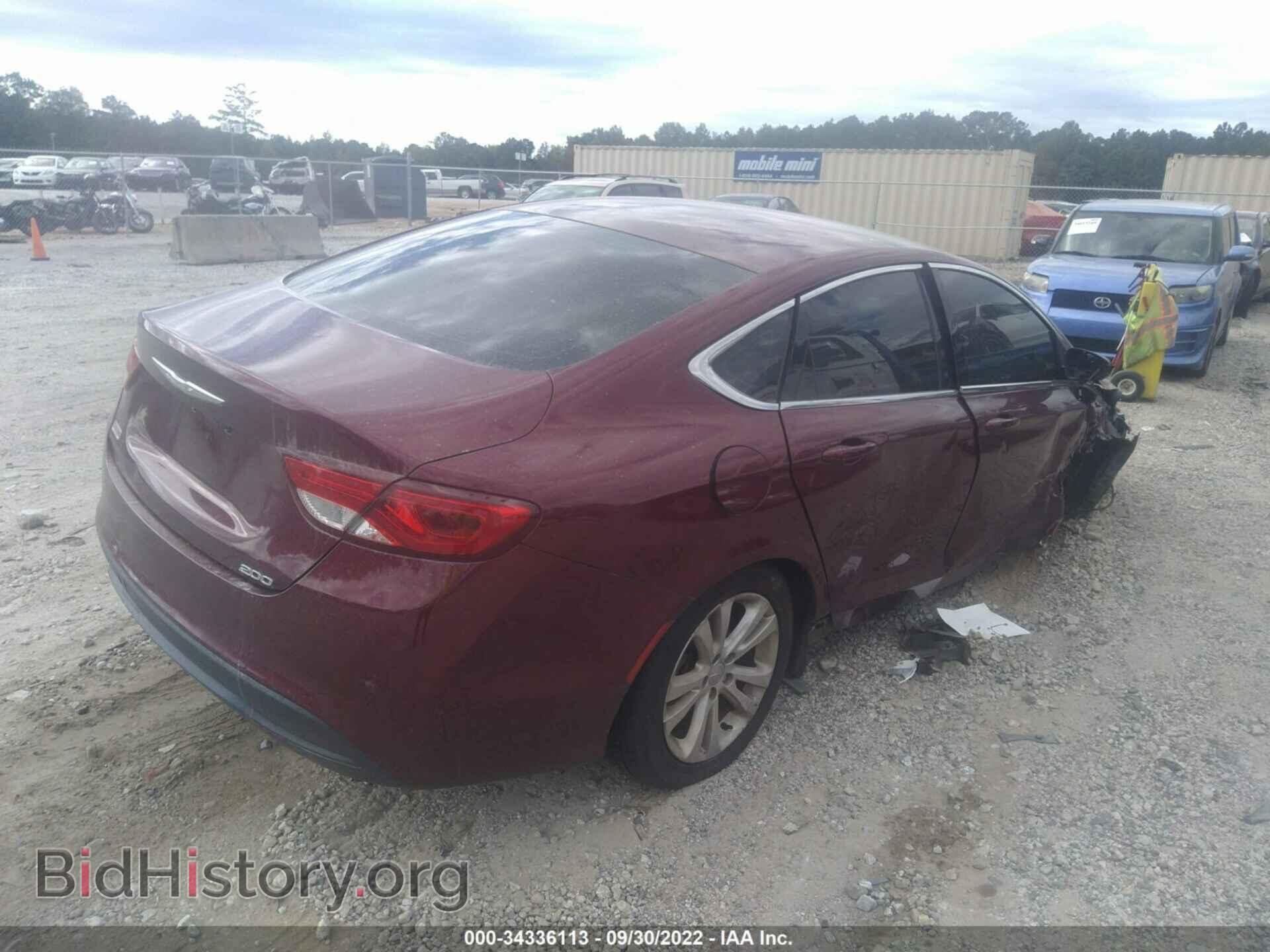 2017 CHRYSLER 200 - VIN: 1C3CCCFB0HN505652 - Фото 4