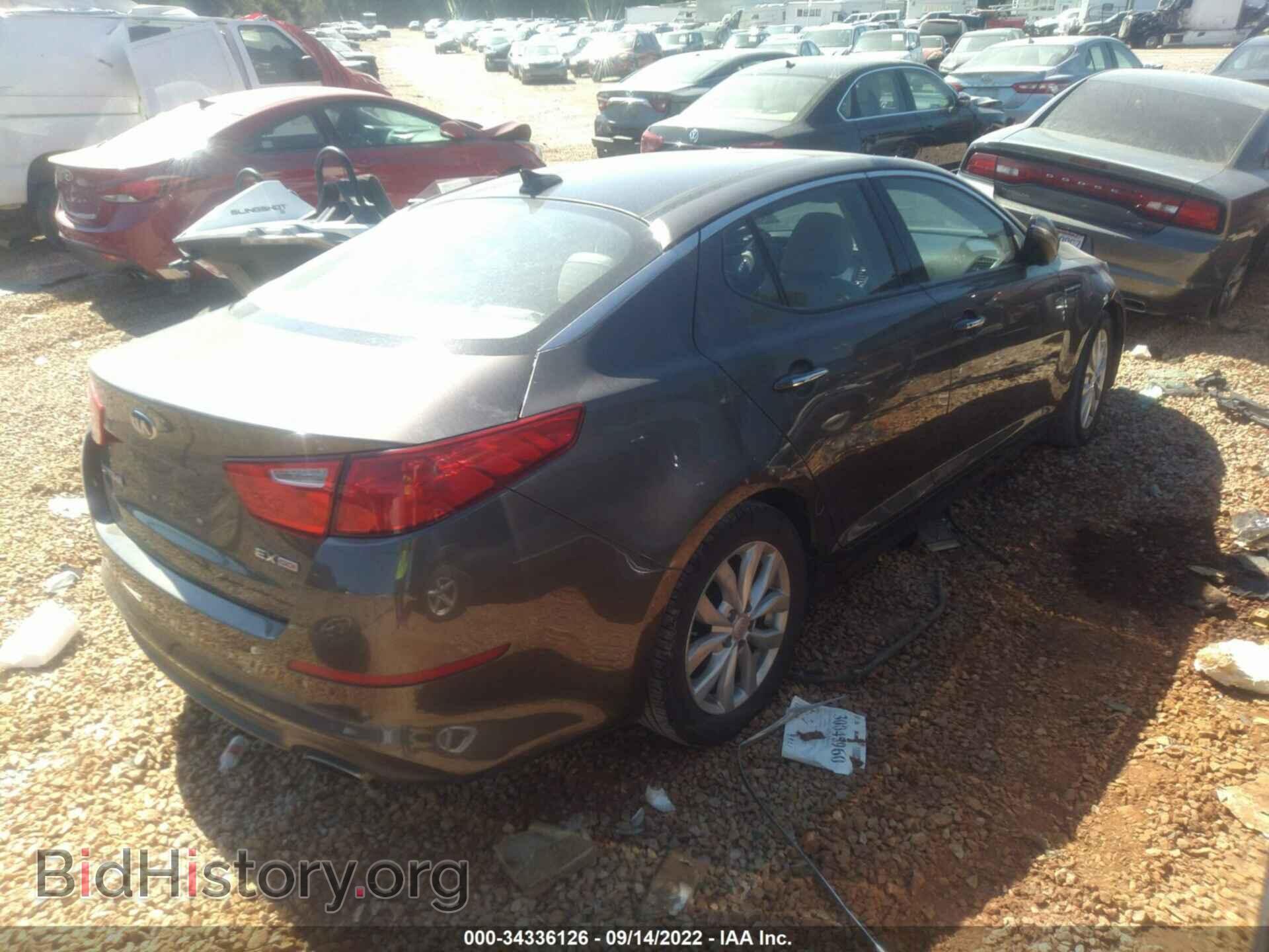 2014 KIA OPTIMA - VIN: 5XXGN4A78EG266231 - Фото 4