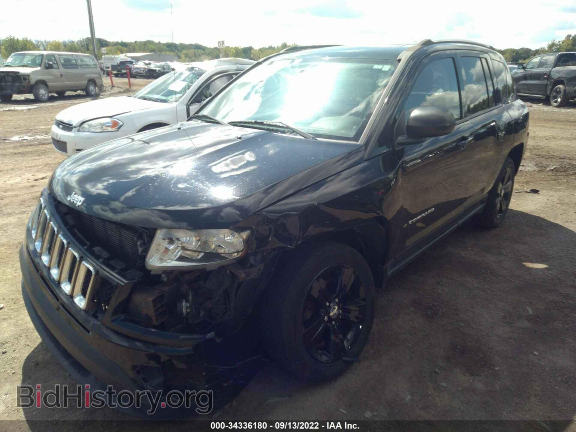 2013 JEEP COMPASS - VIN: 1C4NJDEBXDD261655 - Фото 2