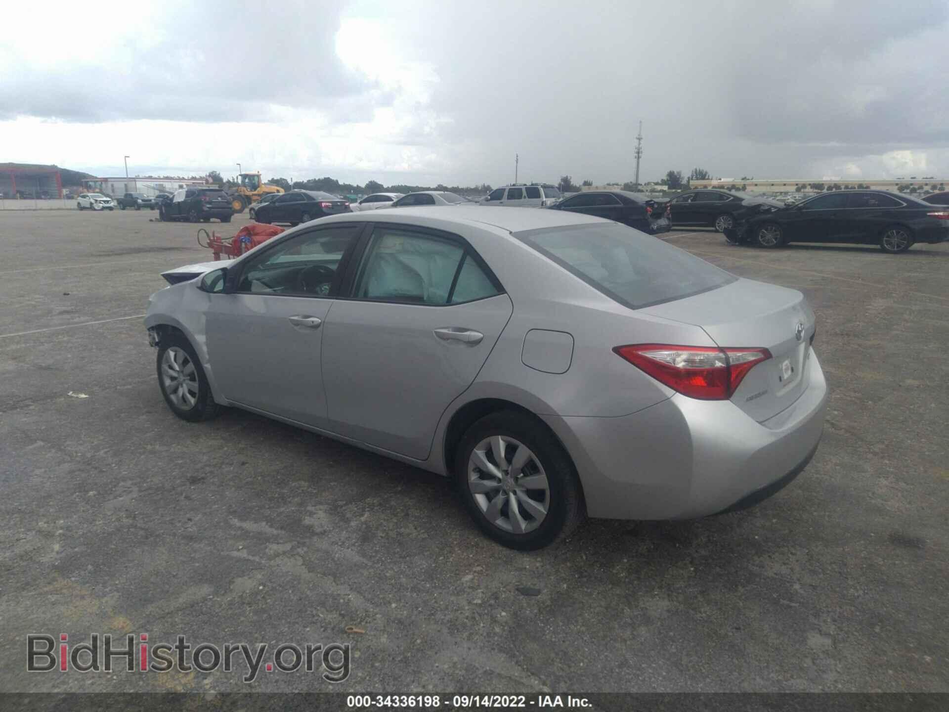 2015 TOYOTA COROLLA - VIN: 2T1BURHEXFC448374 - Photo 3