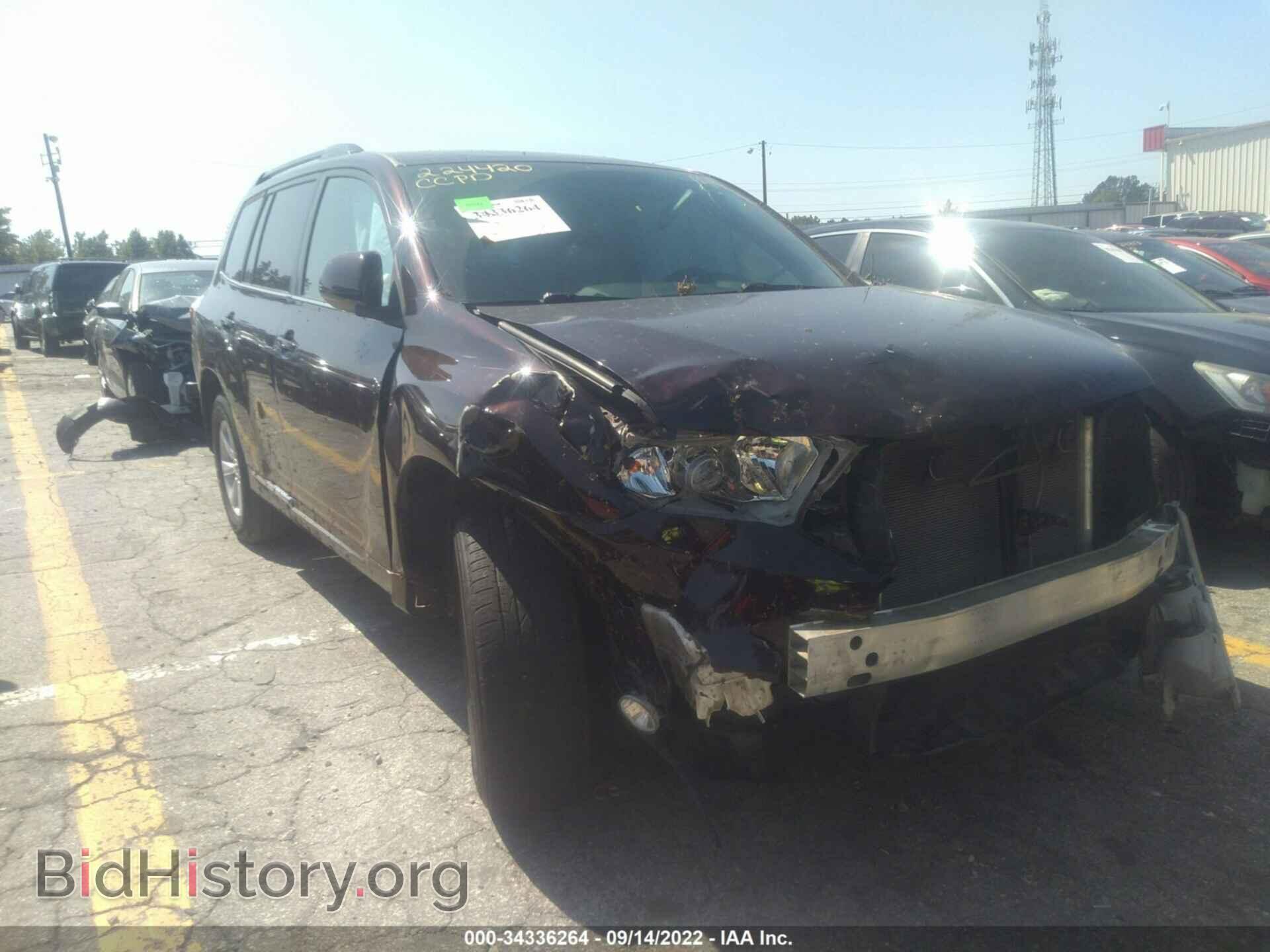 Фотография 5TDBK3EH2CS166203 - TOYOTA HIGHLANDER 2012