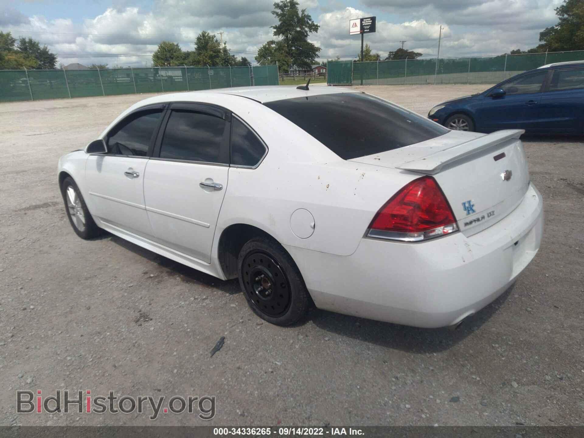2012 CHEVROLET IMPALA - VIN: 2G1WC5E38C1178466 - Фото 3