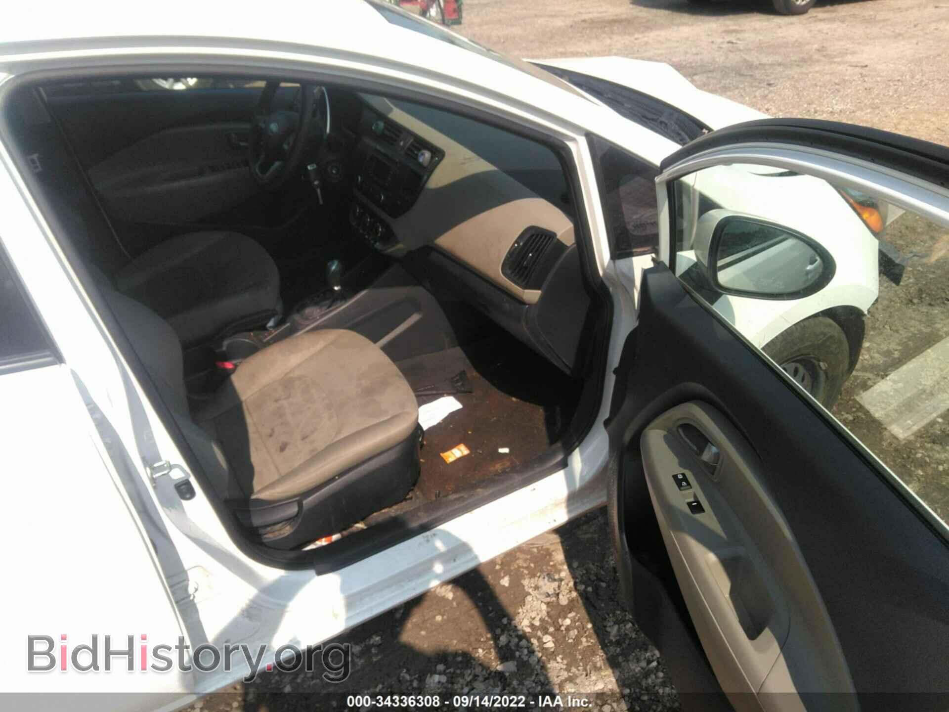 2014 KIA RIO - VIN: KNADM4A35E6338713 - Фото 5