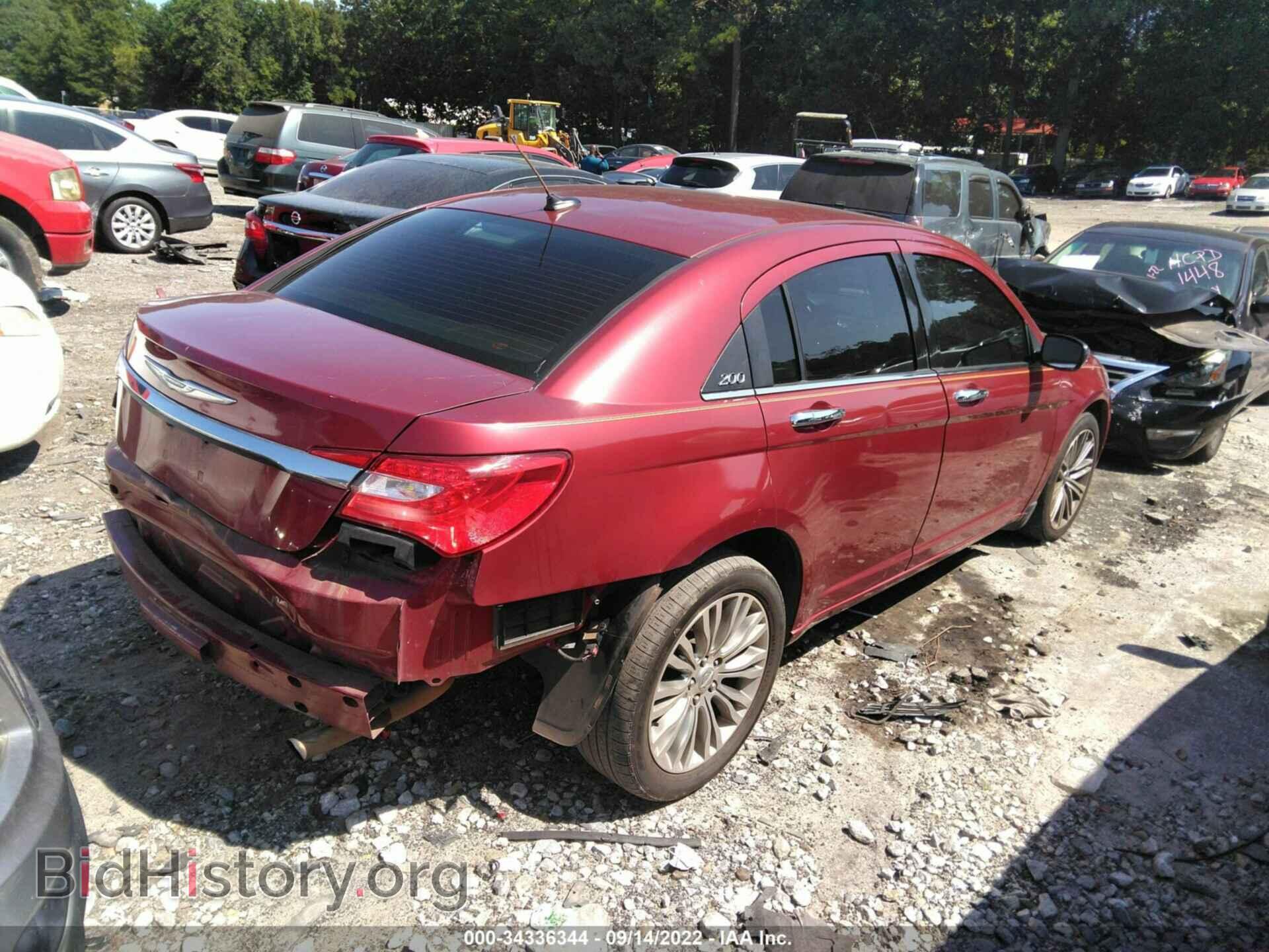 2011 CHRYSLER 200 - VIN: 1C3BC2FB9BN571629 - Фото 4