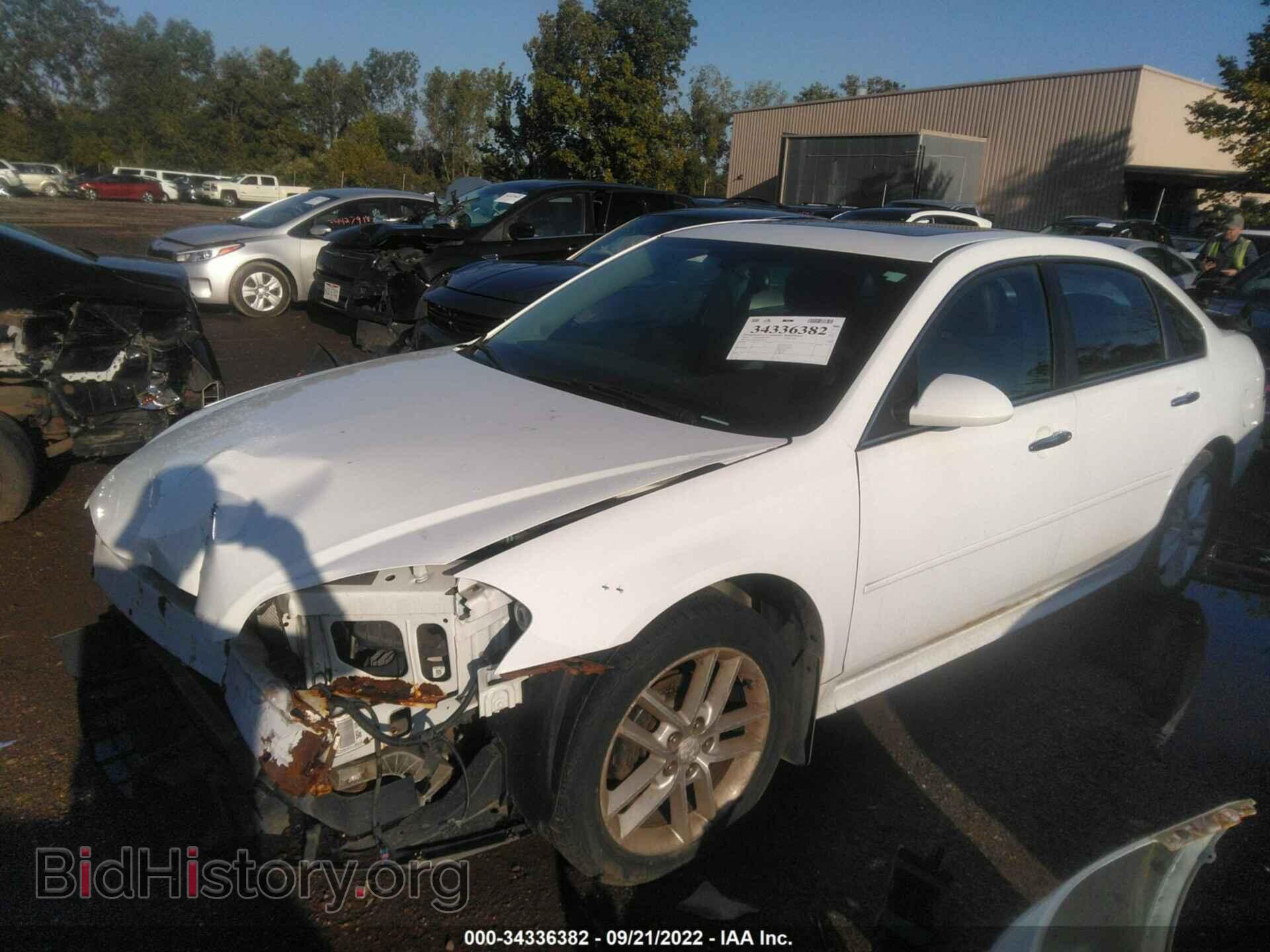2012 CHEVROLET IMPALA - VIN: 2G1WC5E35C1163259 - Фото 2