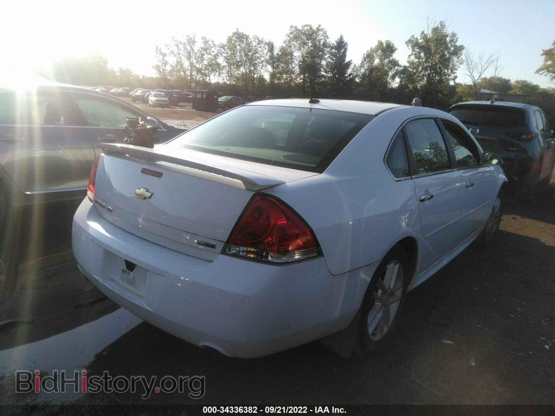2012 CHEVROLET IMPALA - VIN: 2G1WC5E35C1163259 - Фото 4