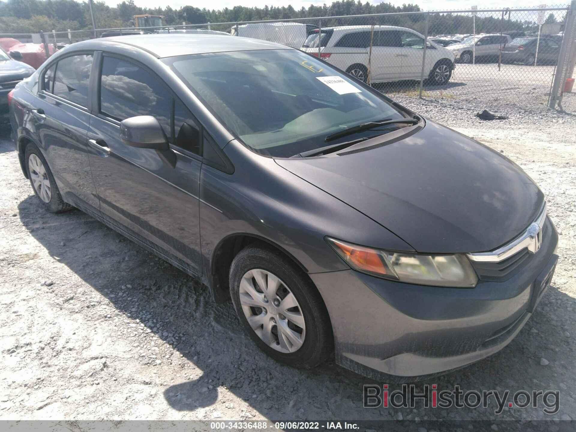 Photo 2HGFB2F59CH315447 - HONDA CIVIC SDN 2012