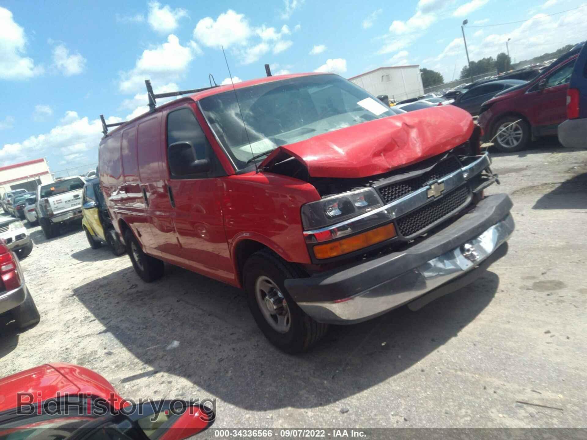 Фотография 1GCWGFCA1C1141462 - CHEVROLET EXPRESS CARGO VAN 2012