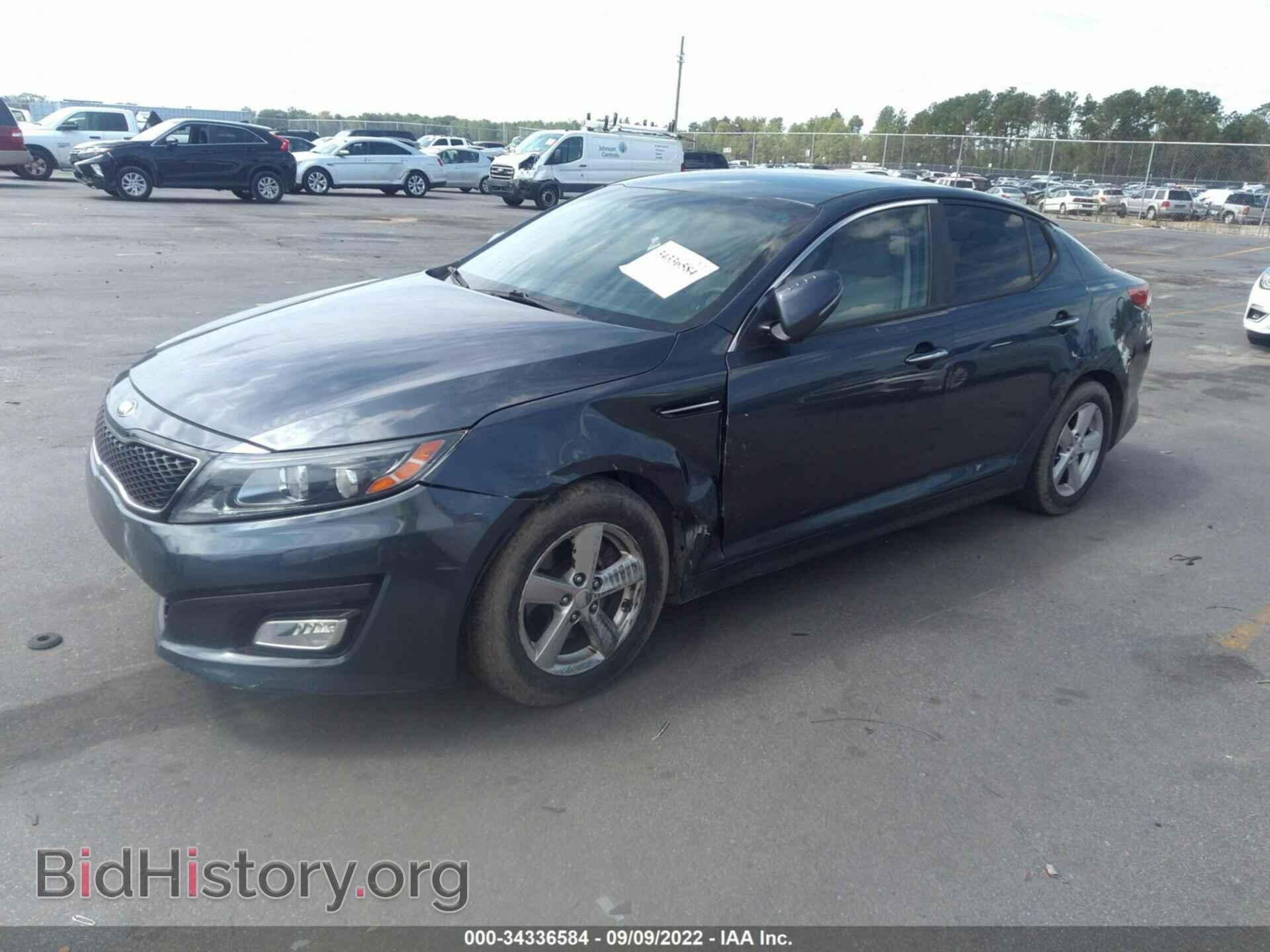 2015 KIA OPTIMA - VIN: 5XXGM4A76FG476556 - Фото 2