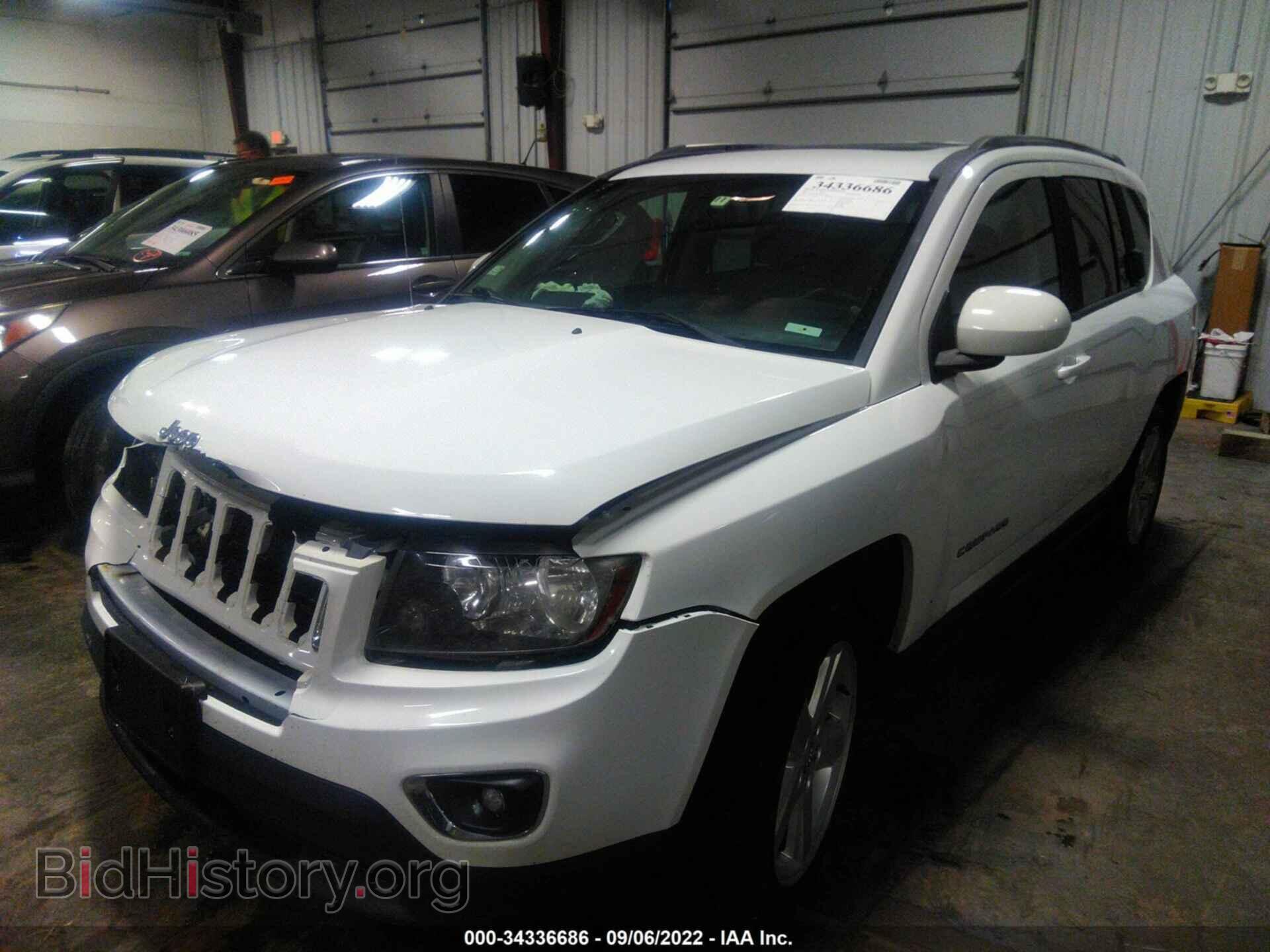 2014 JEEP COMPASS - VIN: 1C4NJCEA0ED821752 - Фото 2