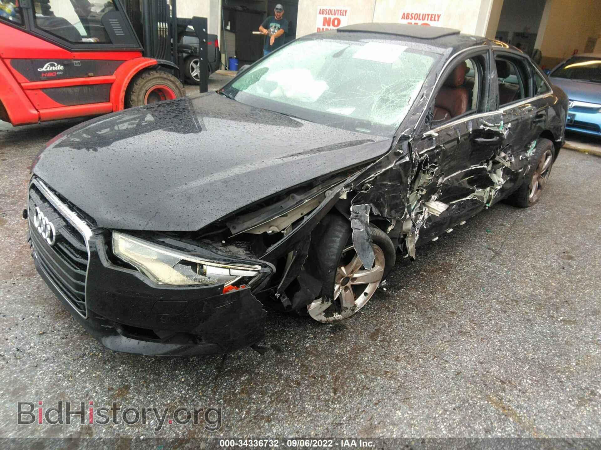 2012 AUDI A6 - VIN: WAUDFAFC8CN161854 - Фото 2