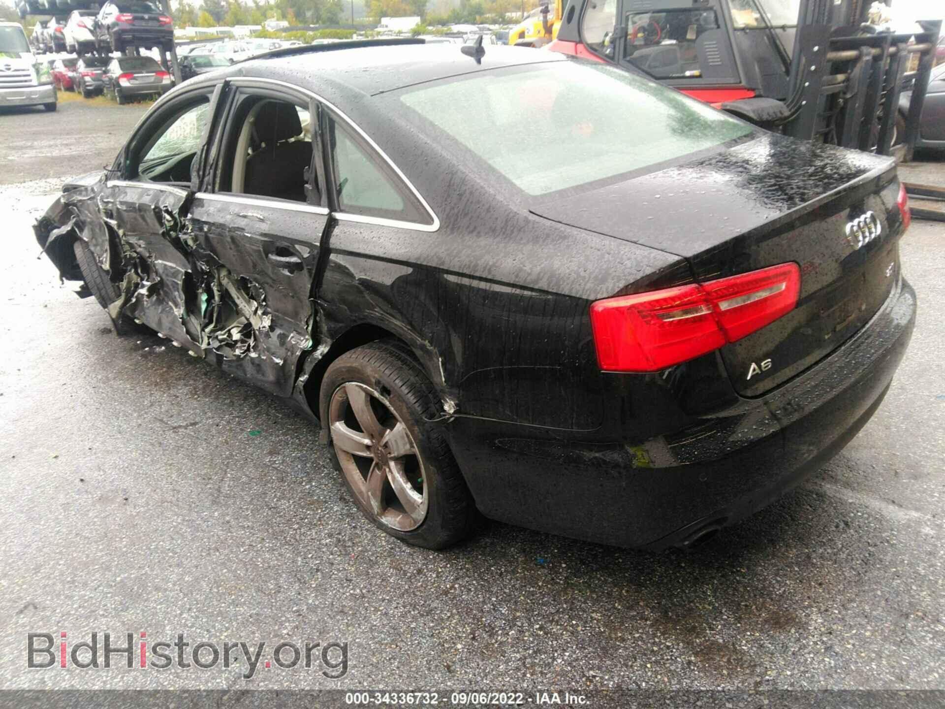 2012 AUDI A6 - VIN: WAUDFAFC8CN161854 - Фото 3