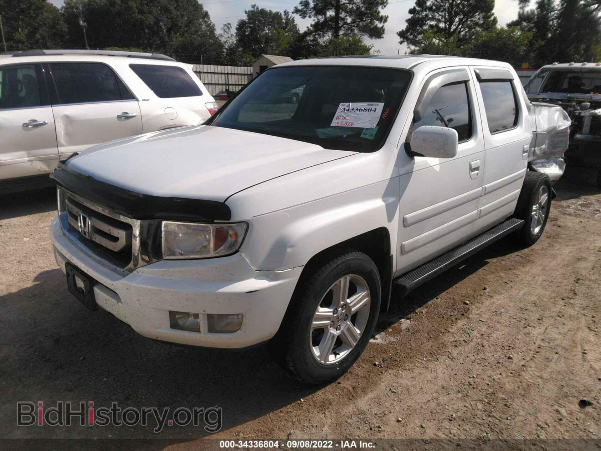 2009 HONDA RIDGELINE - VIN: 5FPYK165X9B109500 - Фото 2