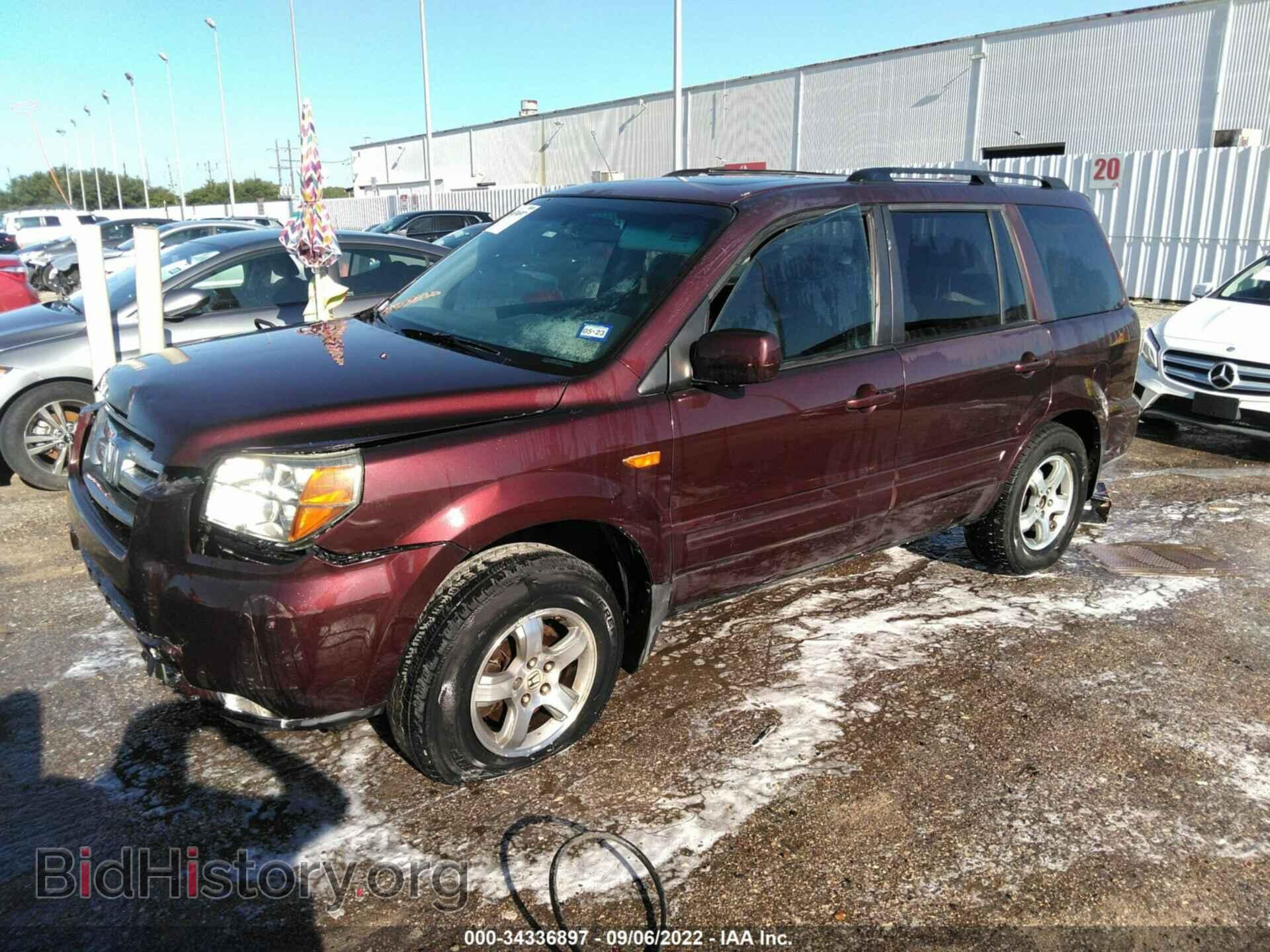 2007 HONDA PILOT - VIN: 5FNYF28607B041973 - Фото 2