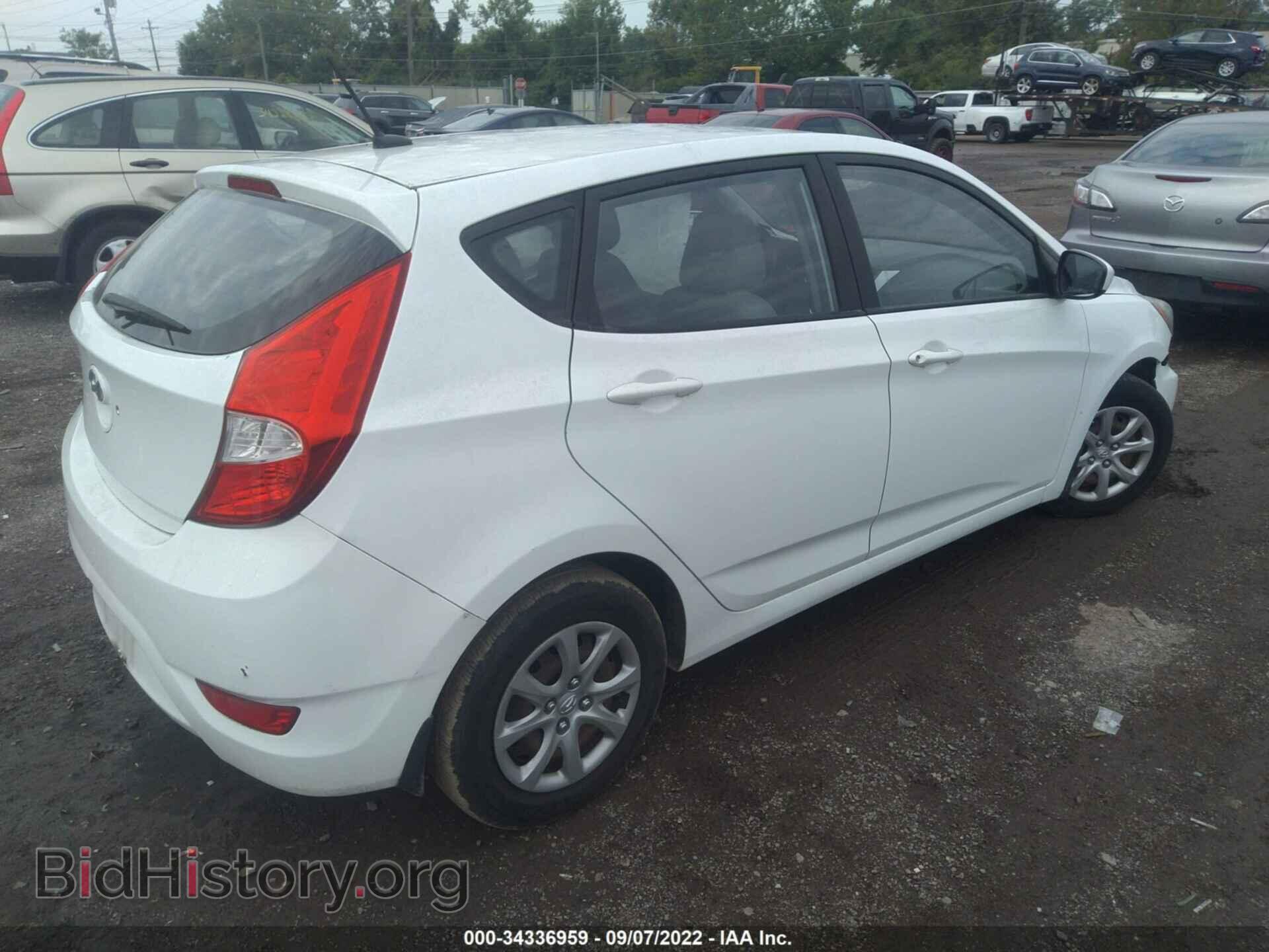 2012 HYUNDAI ACCENT - VIN: KMHCT5AE2CU016043 - Фото 4