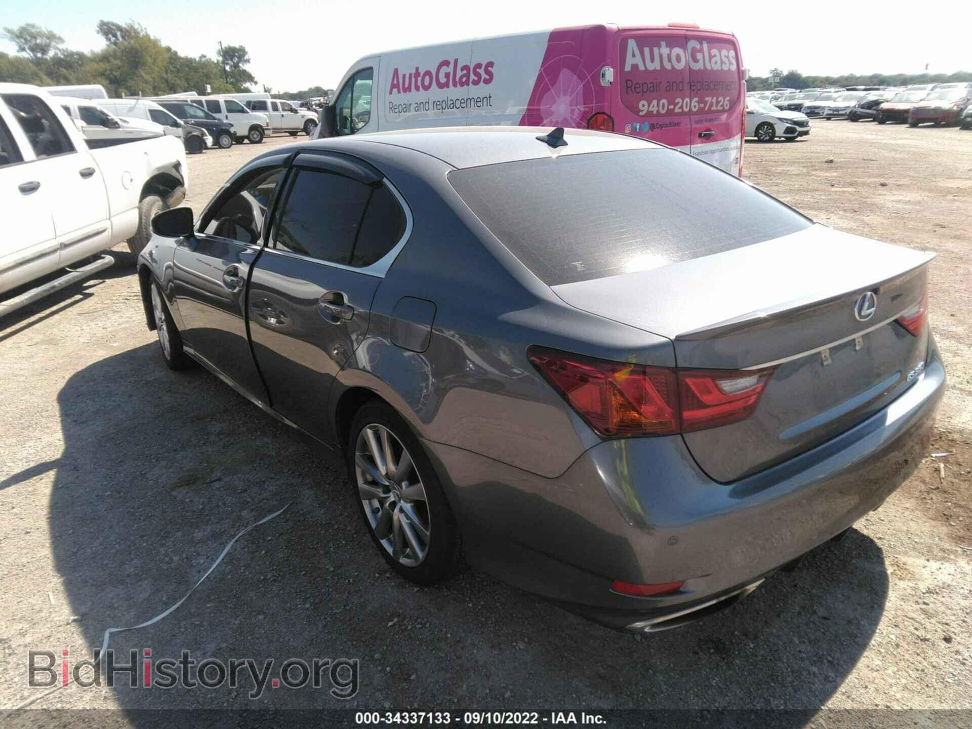 2013 LEXUS GS 350 - VIN: JTHBE1BL3D5025148 - Фото 3