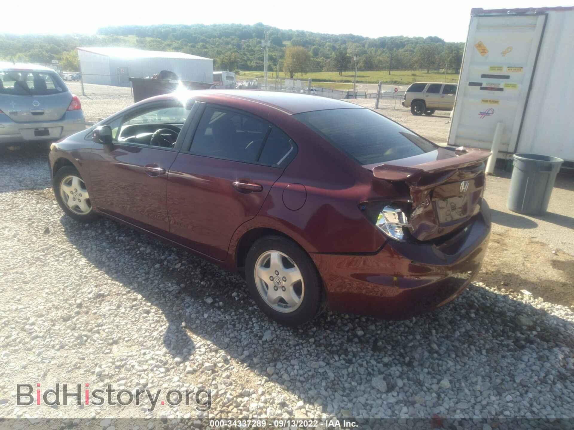 2012 HONDA CIVIC SDN - VIN: 2HGFB2F55CH606057 - Фото 3