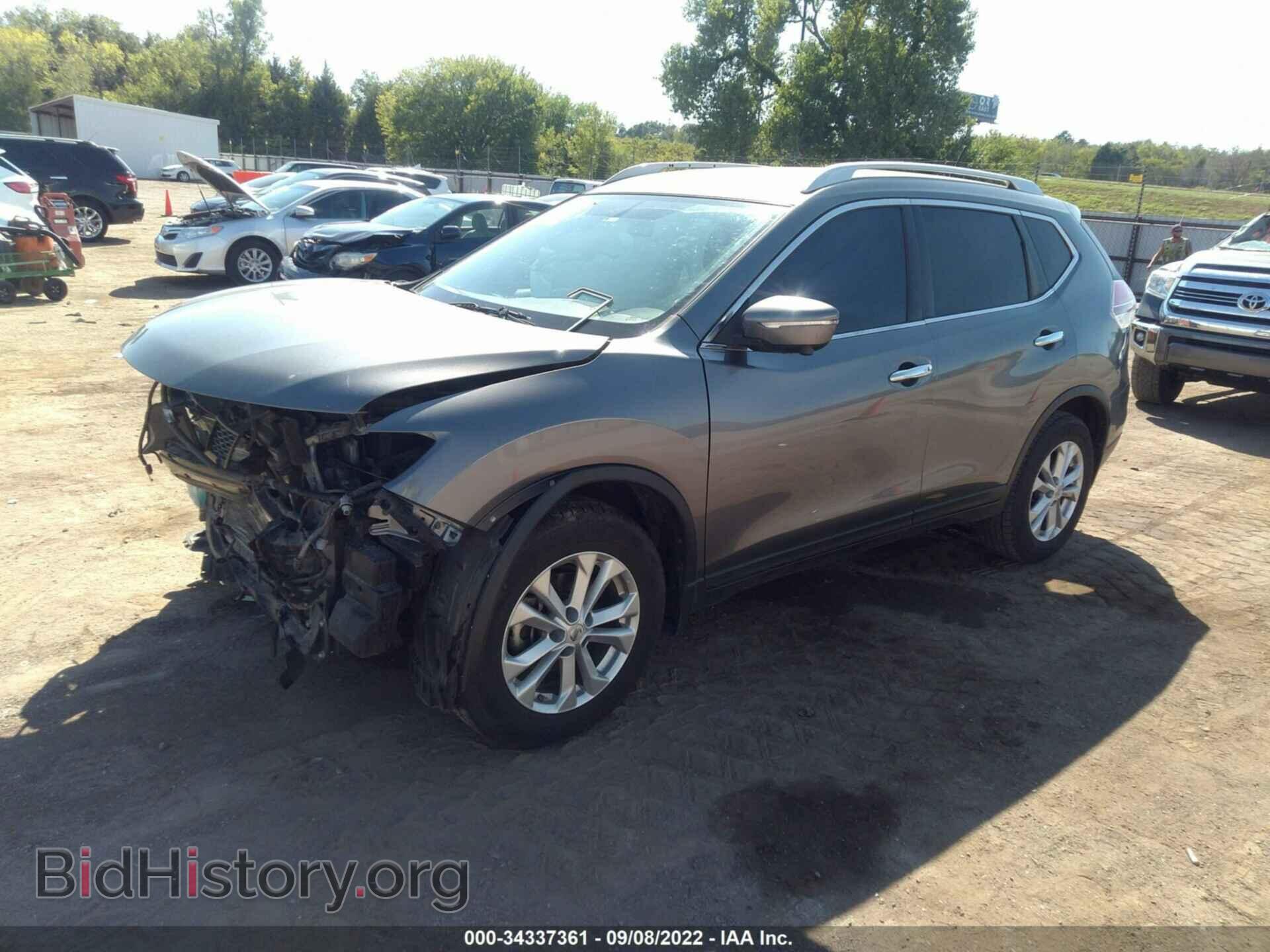 2015 NISSAN ROGUE - VIN: KNMAT2MT0FP576943 - Фото 2