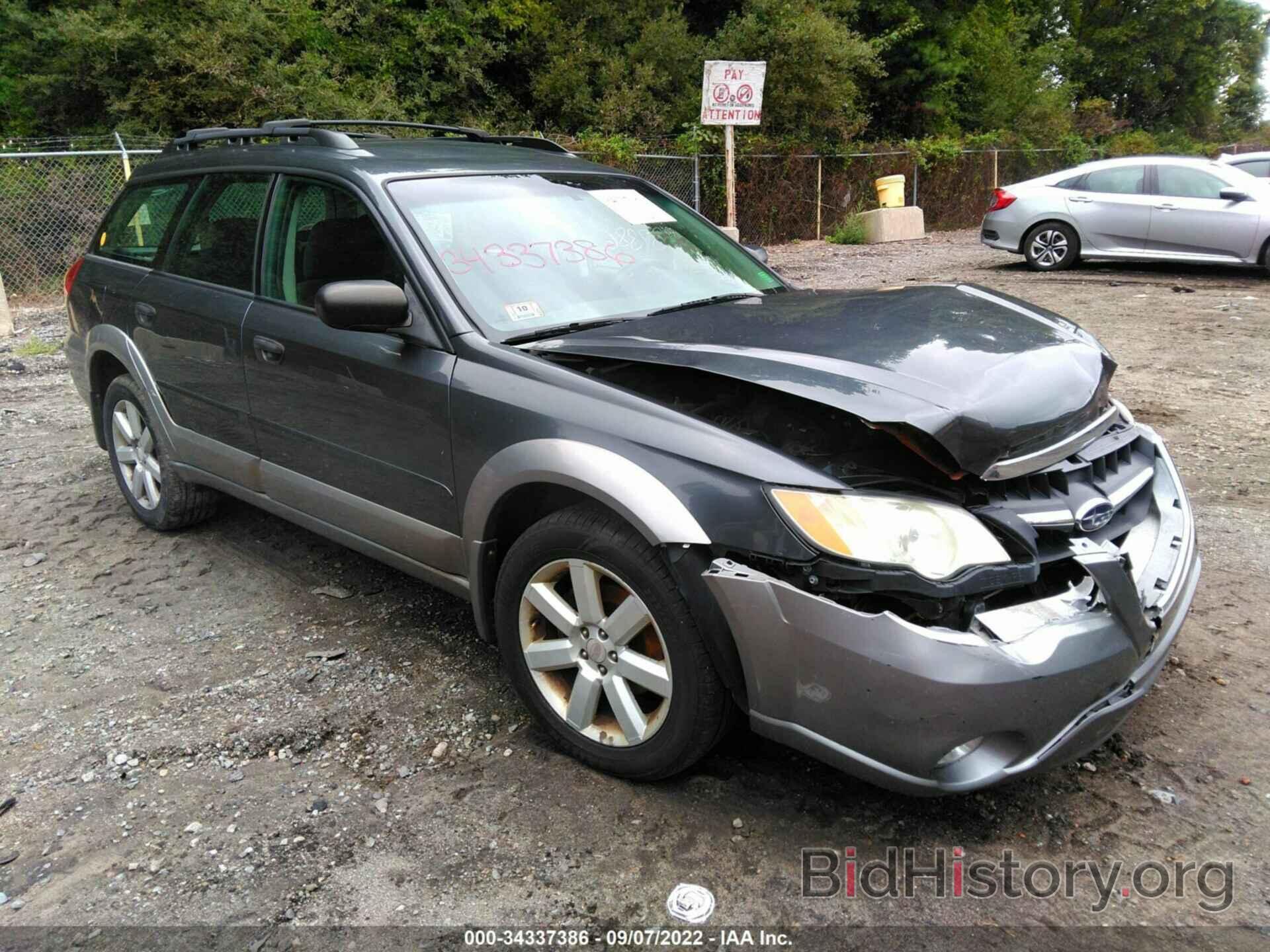 Photo 4S4BP61C497334077 - SUBARU OUTBACK 2009