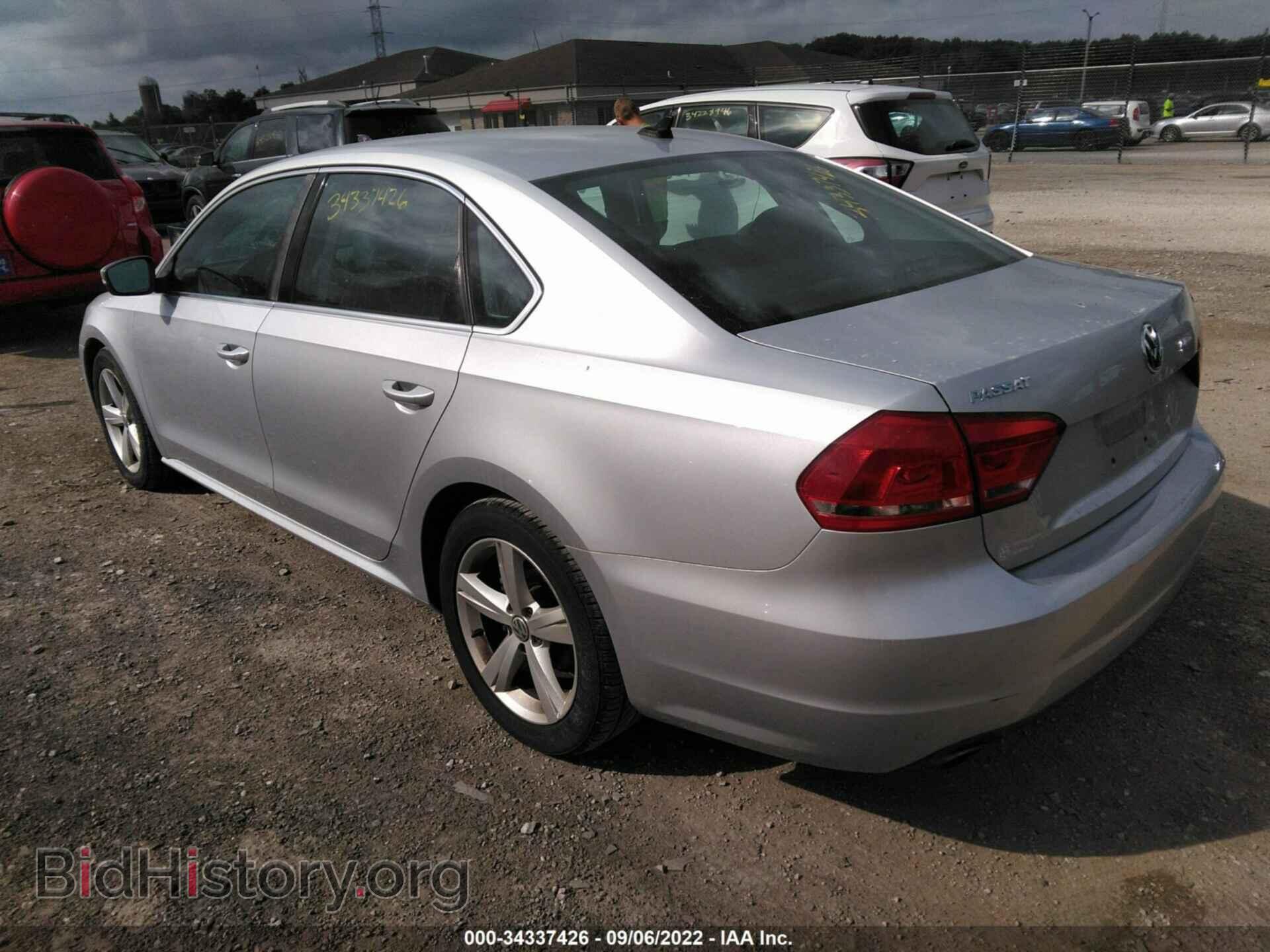 2013 VOLKSWAGEN PASSAT - VIN: 1VWBP7A32DC122947 - Фото 3