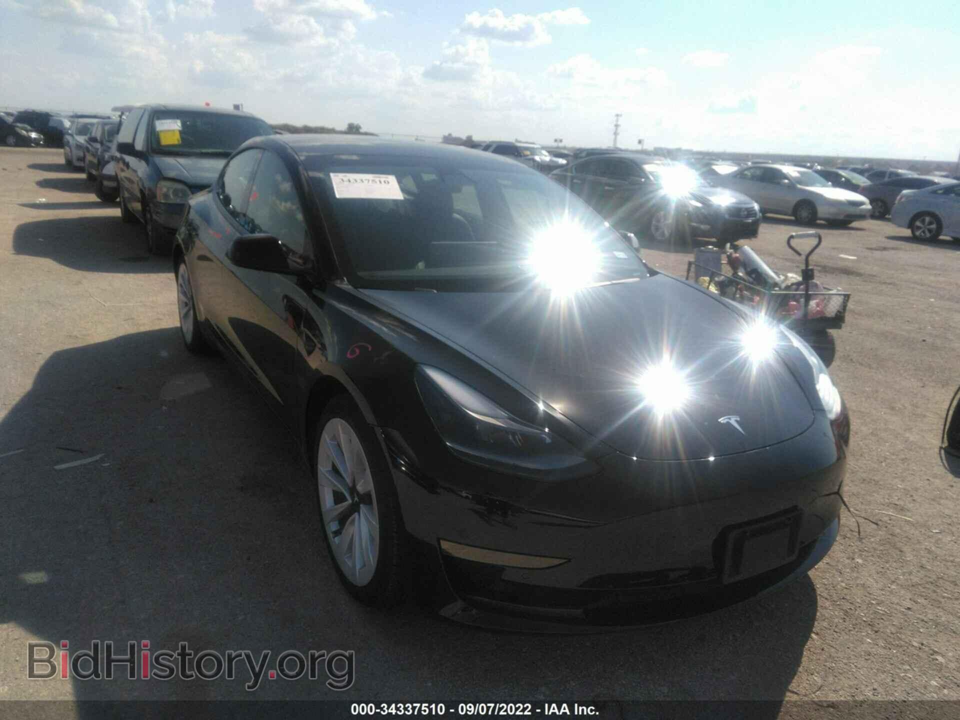Photo 5YJ3E1EA6MF925699 - TESLA MODEL 3 2021
